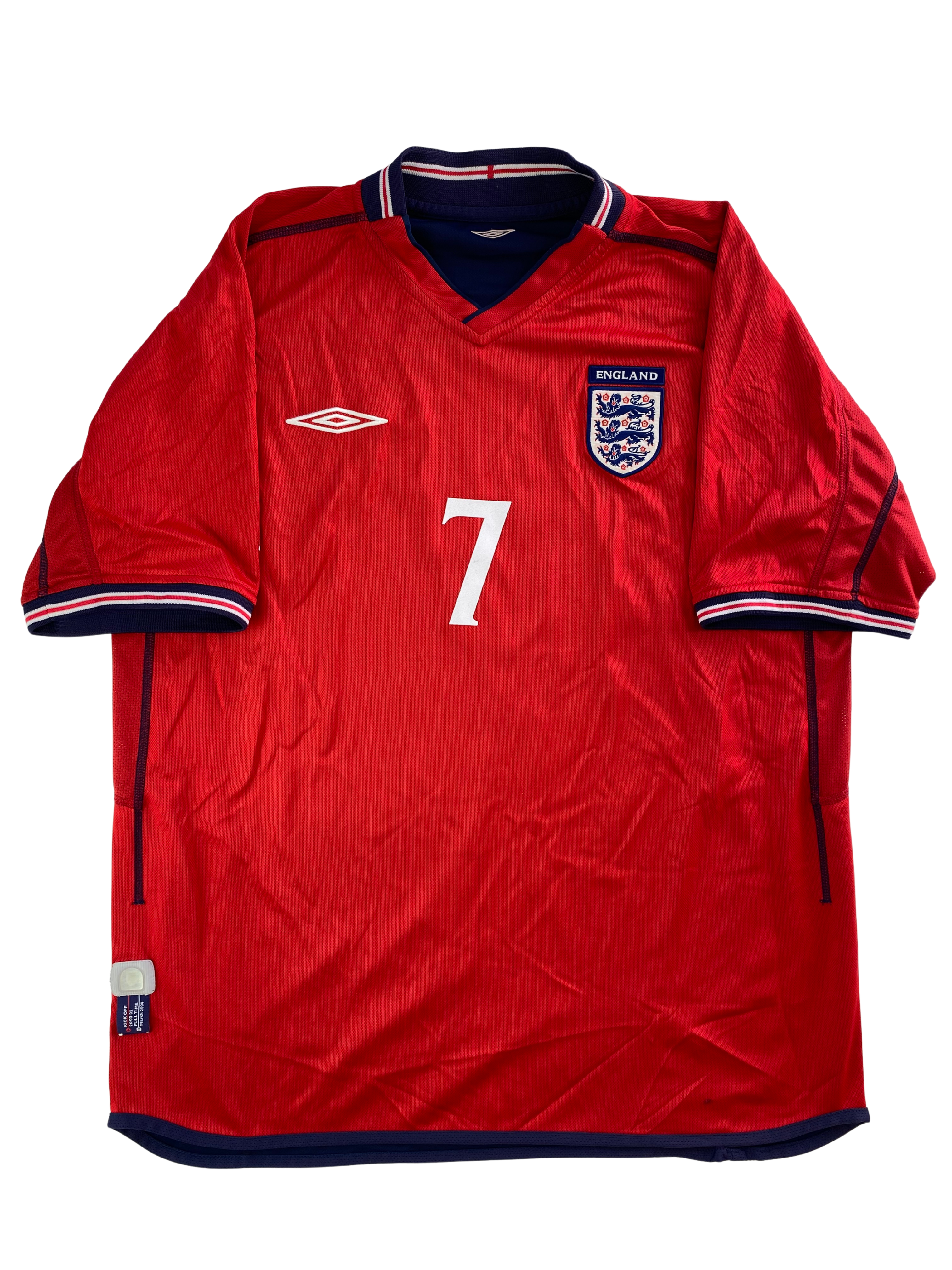 David Beckham England 02/03 - XL