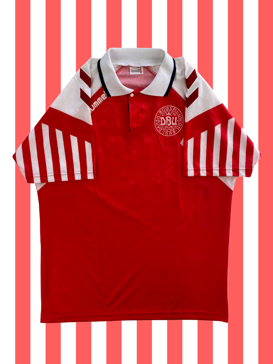 Kent Nielsen Dänemark 91/92 Match Issue - XL