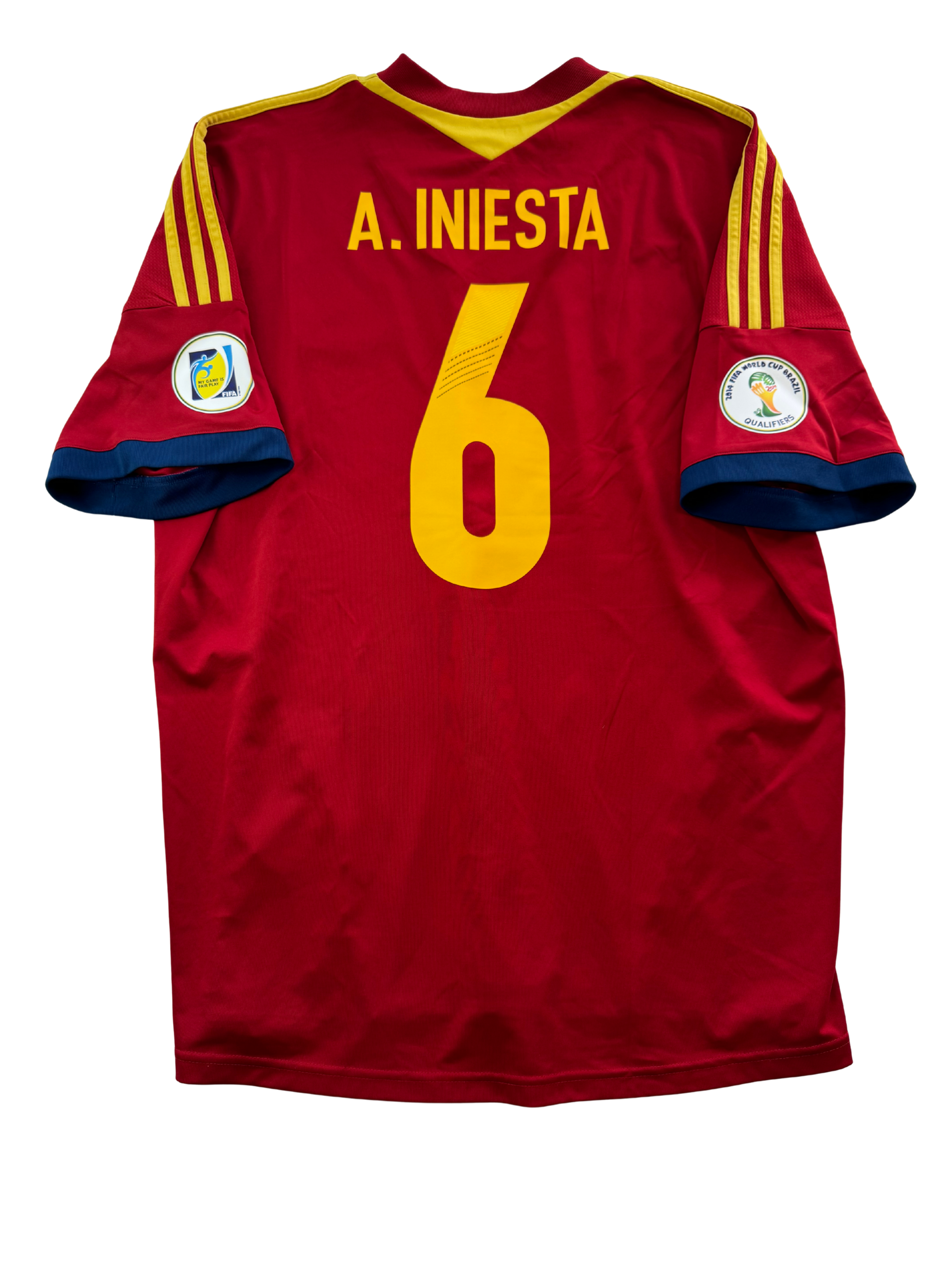 Andres Iniesta Spanien 11/12 - XL