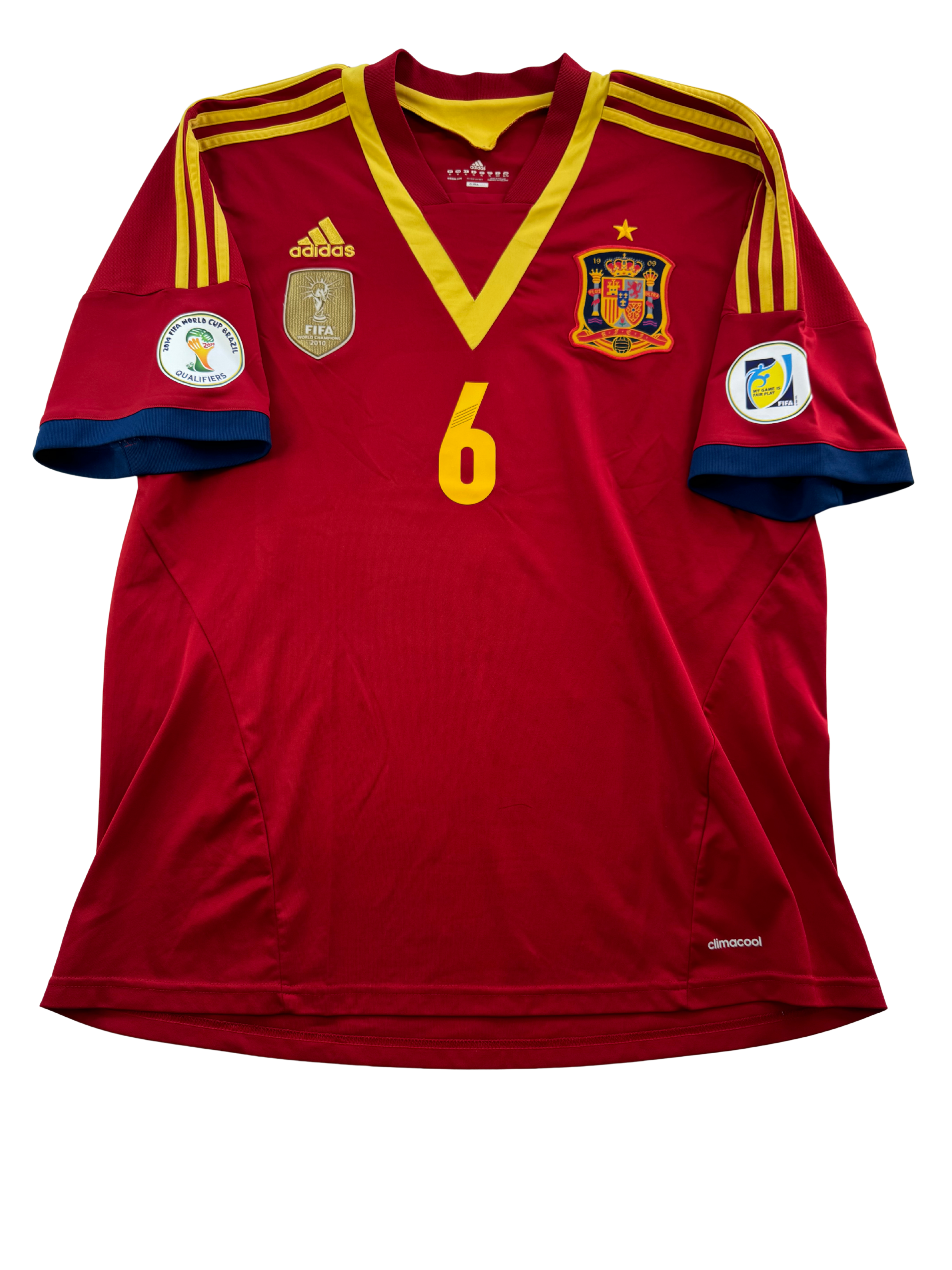 Andres Iniesta Spanien 11/12 - XL