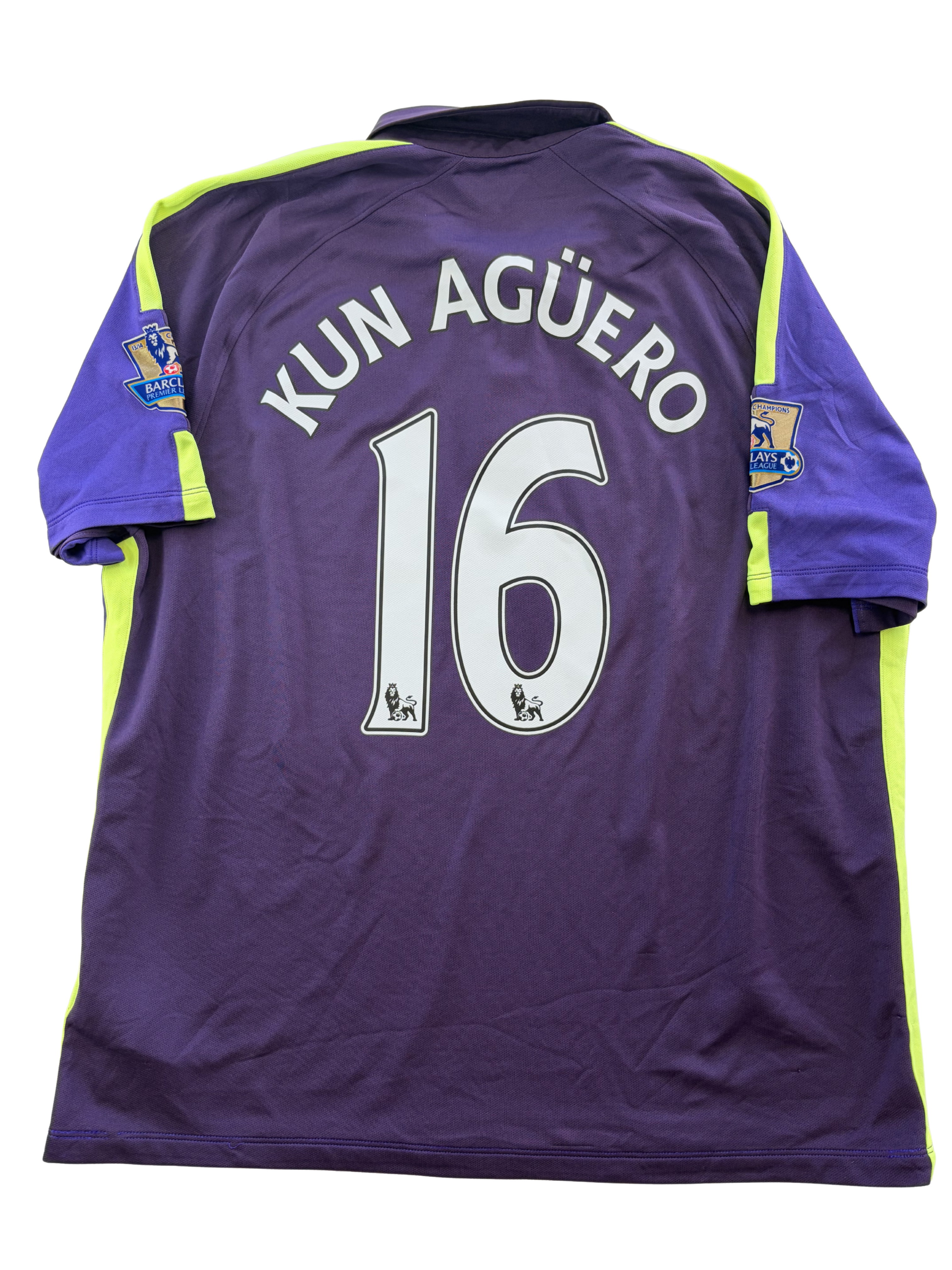 Sergio Agüero Manchester City 14/15 - XXL