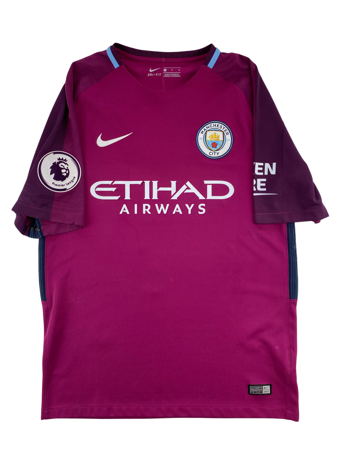 Kevin De Bruyne Manchester City Auswärtstrikot 17/18 - M