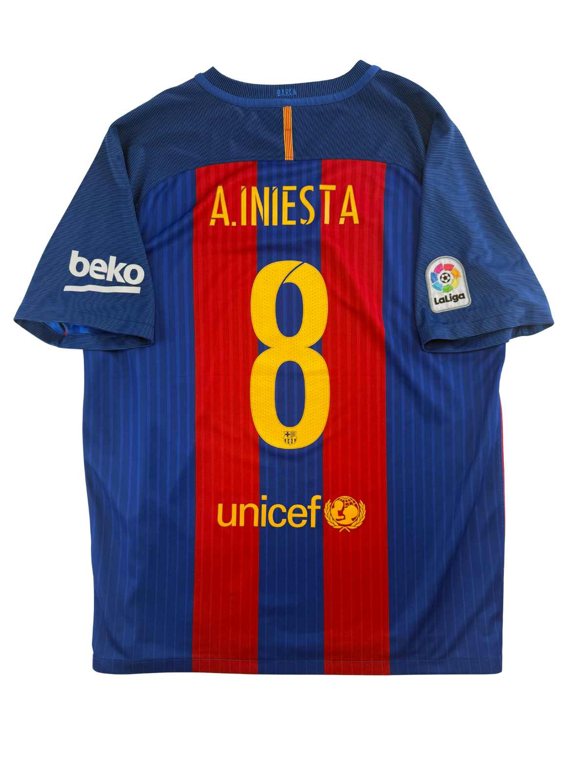 Andres Iniesta Barcelona 16/17 - XL