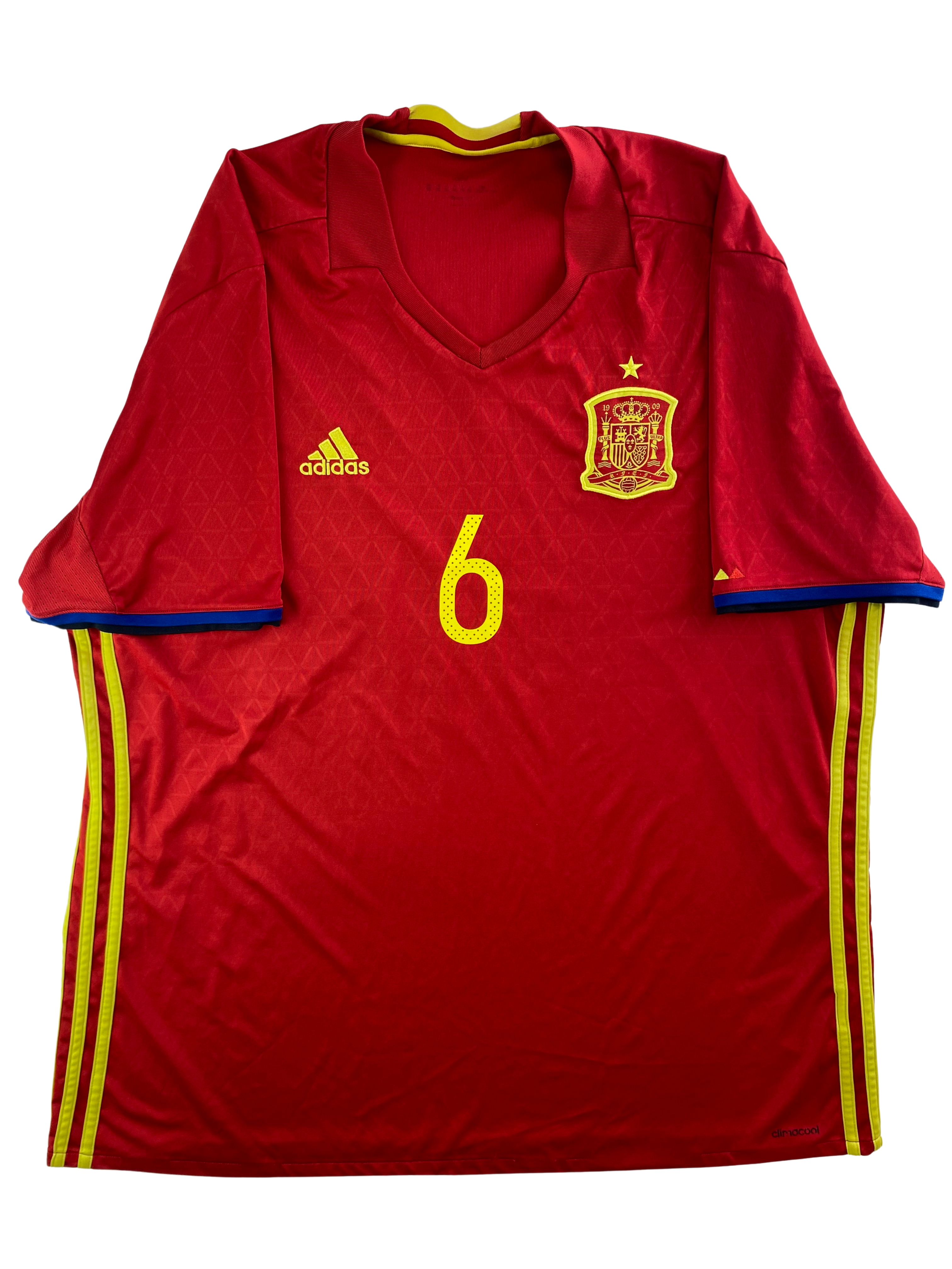 Andrés Iniesta Spanien 15/16 - XXL