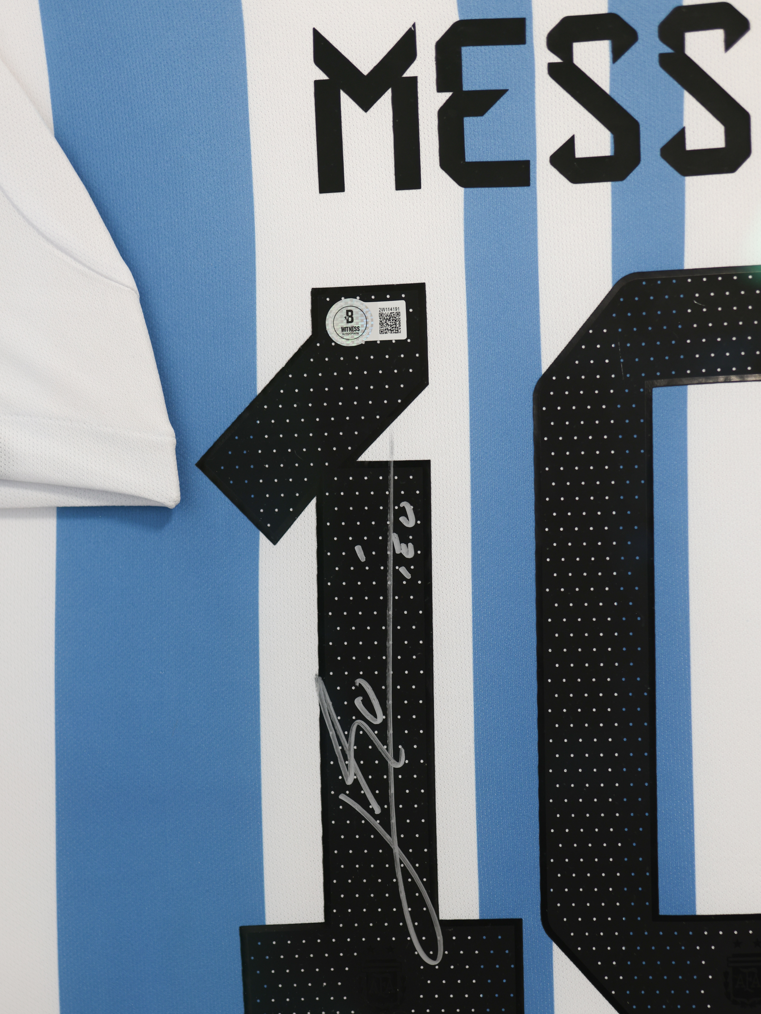 Lionel Messi Argentina 22/23 SIGNED