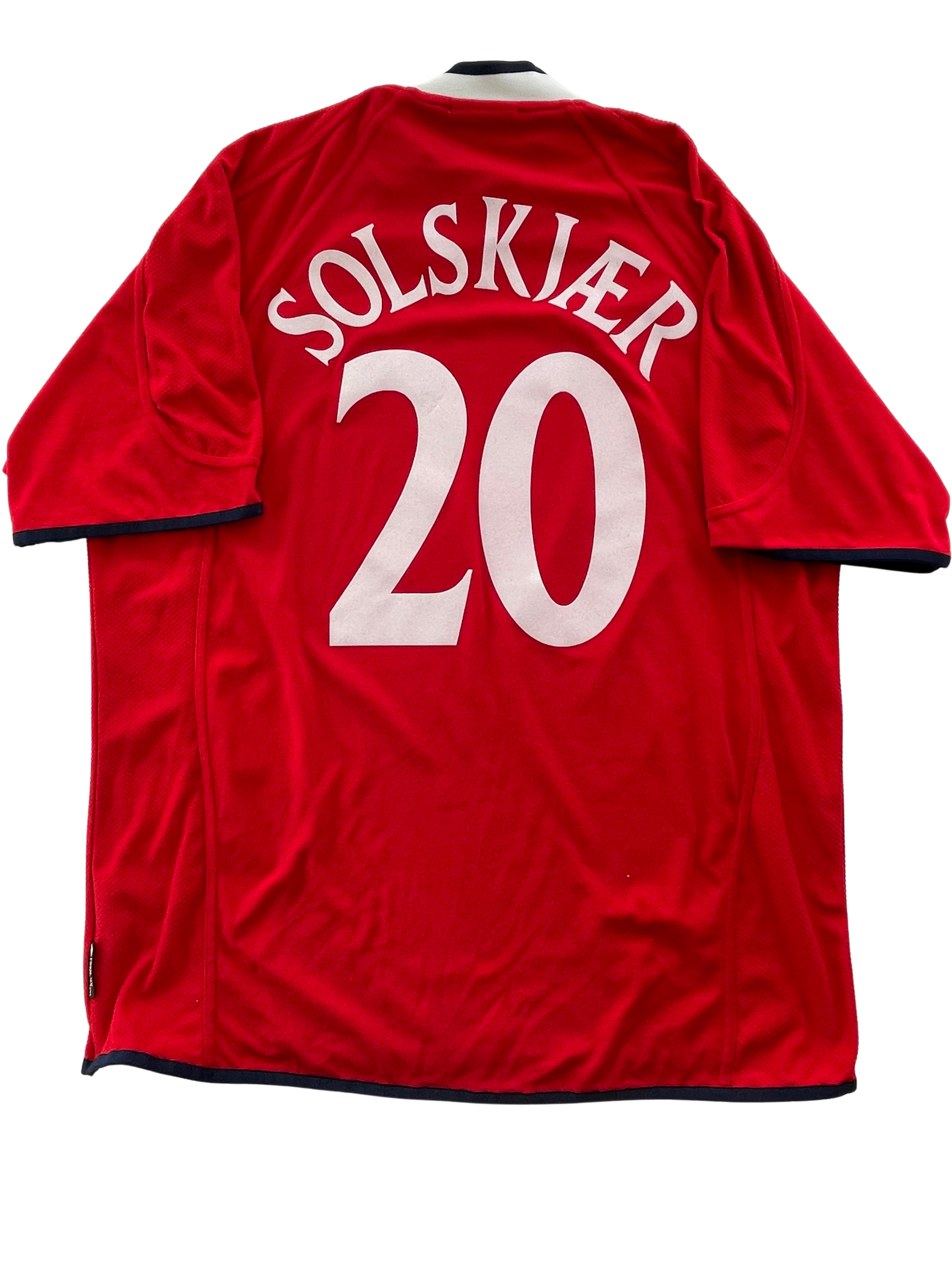 Ole Gunnar Solskjær Norge 00/01 - XXL