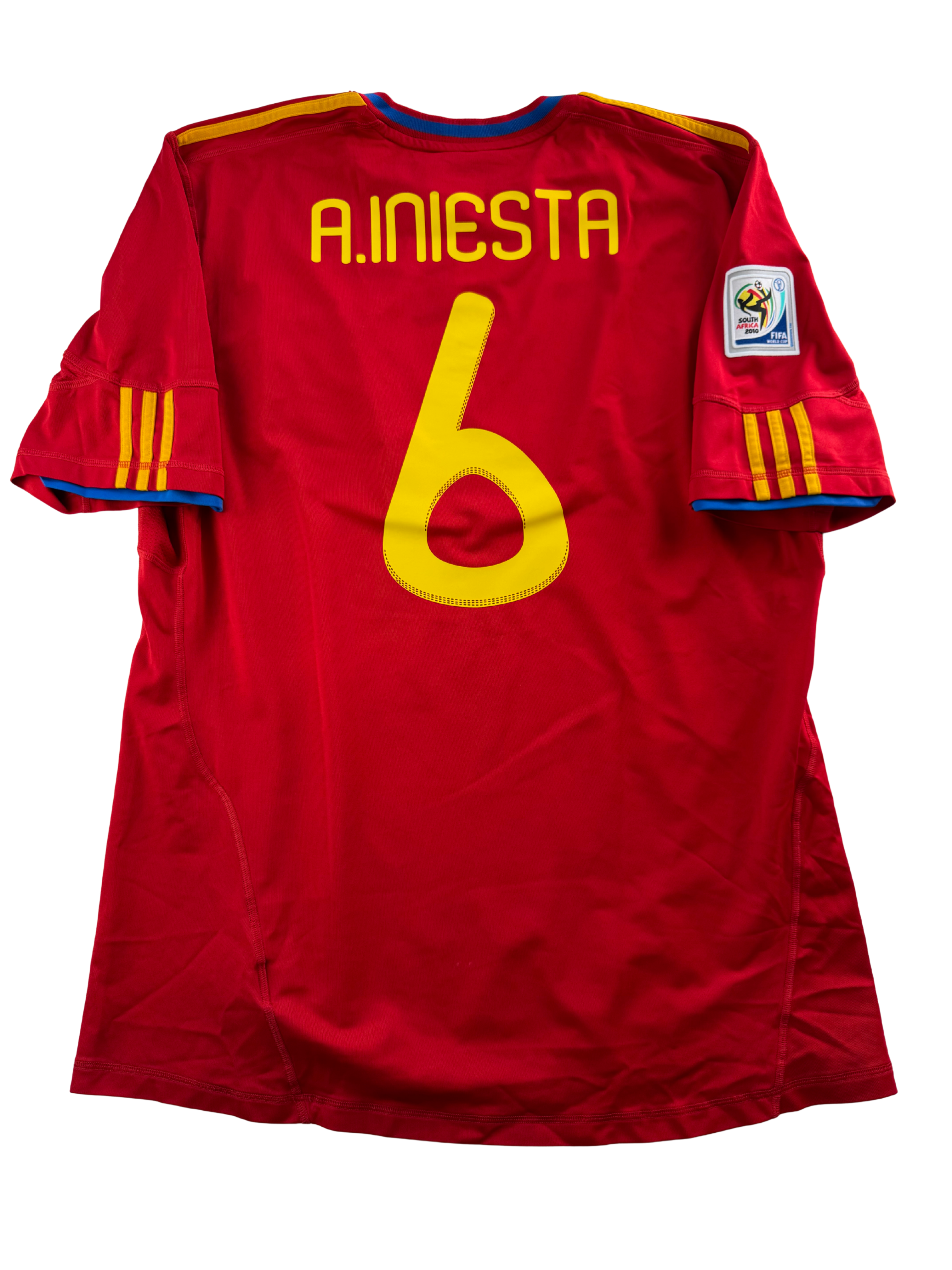 Andres Iniesta Spanien 09/10 - XL