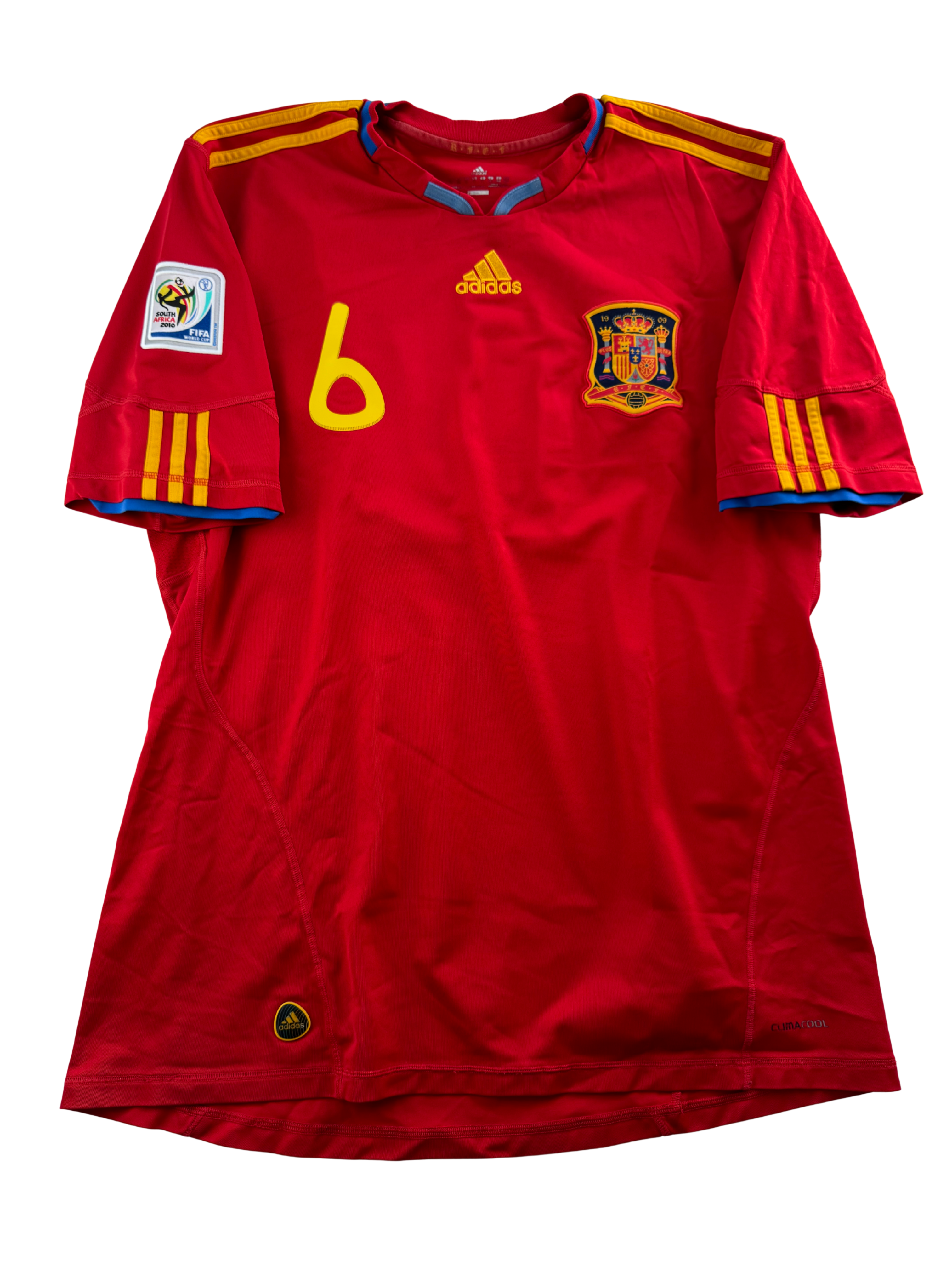 Andres Iniesta Spanien 09/10 - XL