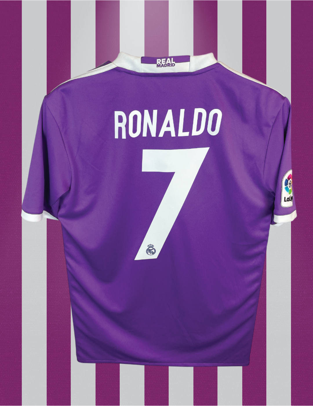 Cristiano Ronaldo Real Madrid Auswärtstrikot 16/17 - Größe