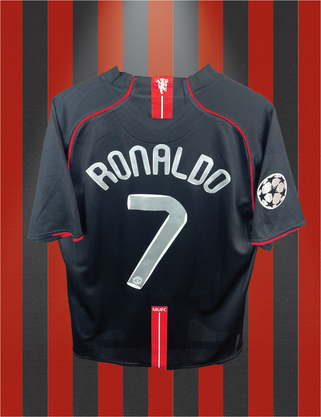 Cristiano Ronaldo Manchester United Auswärtstrikot 07/08 - L