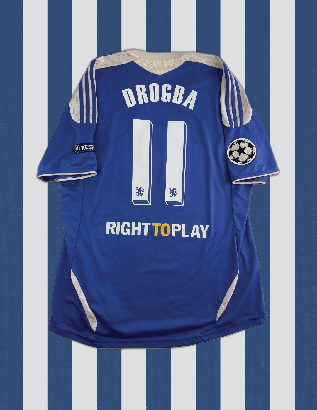 Didier Drogba Chelsea 11/12 FINALPRINT - XL