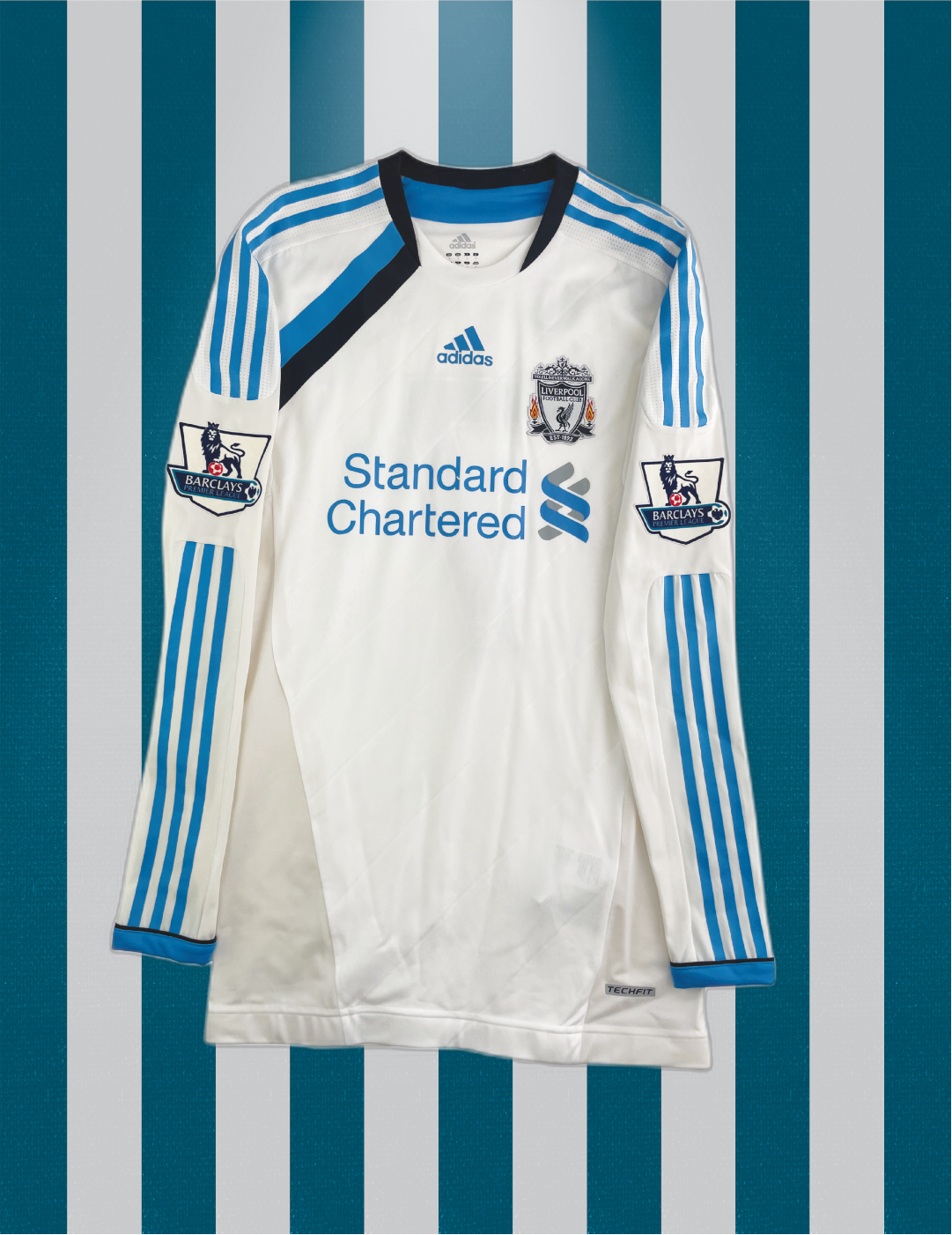 Luis Suarez Liverpool 11/12 MATCHISSUE 3 Trikot