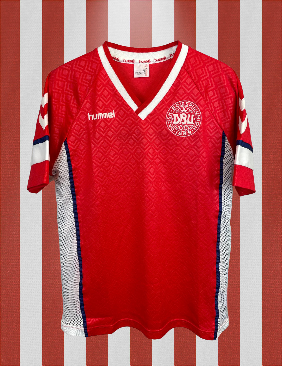 Dänemark 90/92 Heimtrikot - L