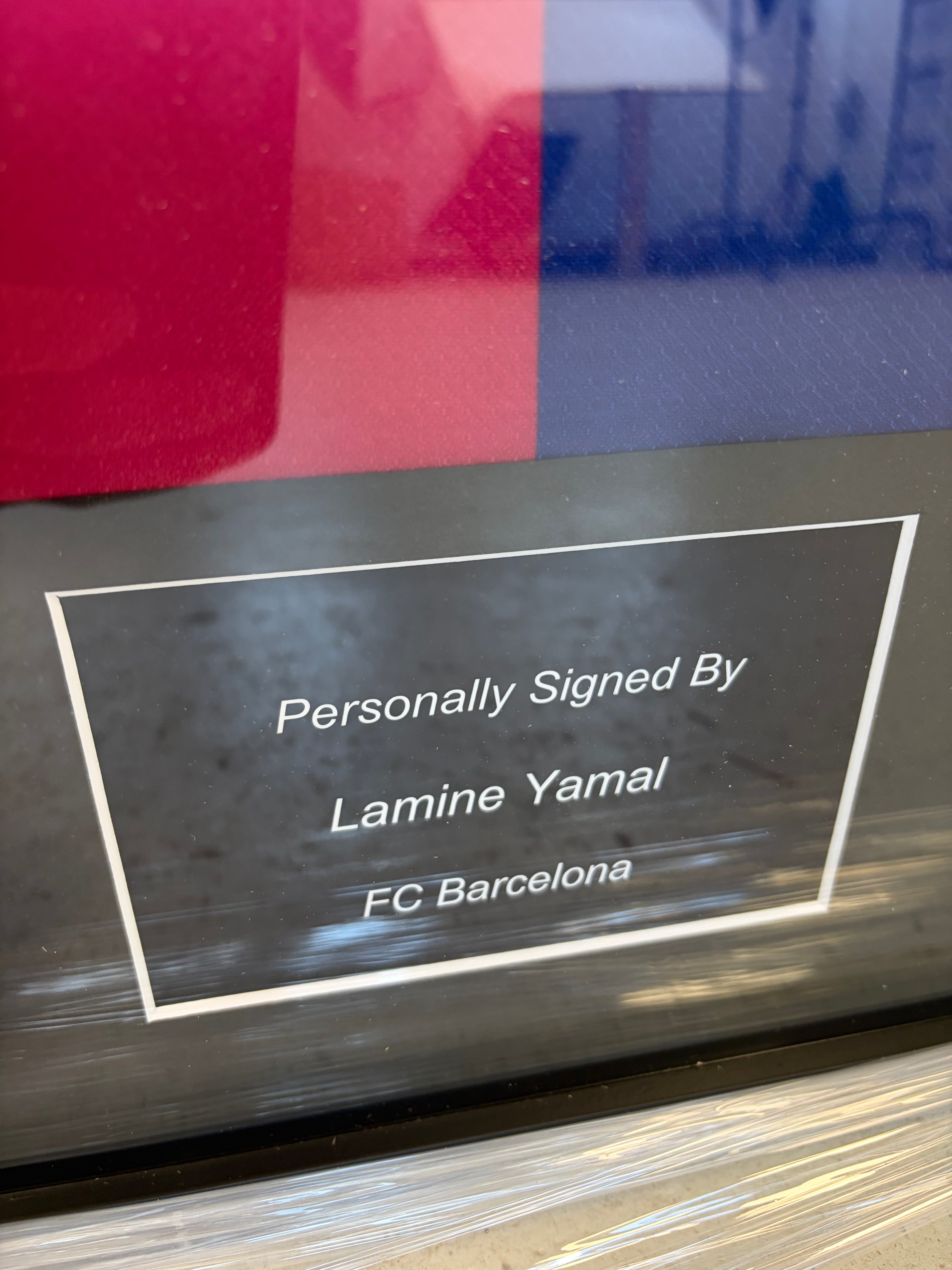 Lamine Yamal Barcelona 24/25 SIGNED