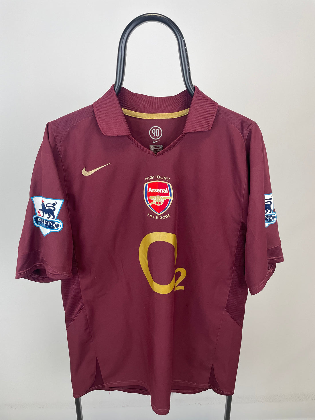 Dennis Bergkamp Arsenal 05/06 hjemmebanetrøje - M