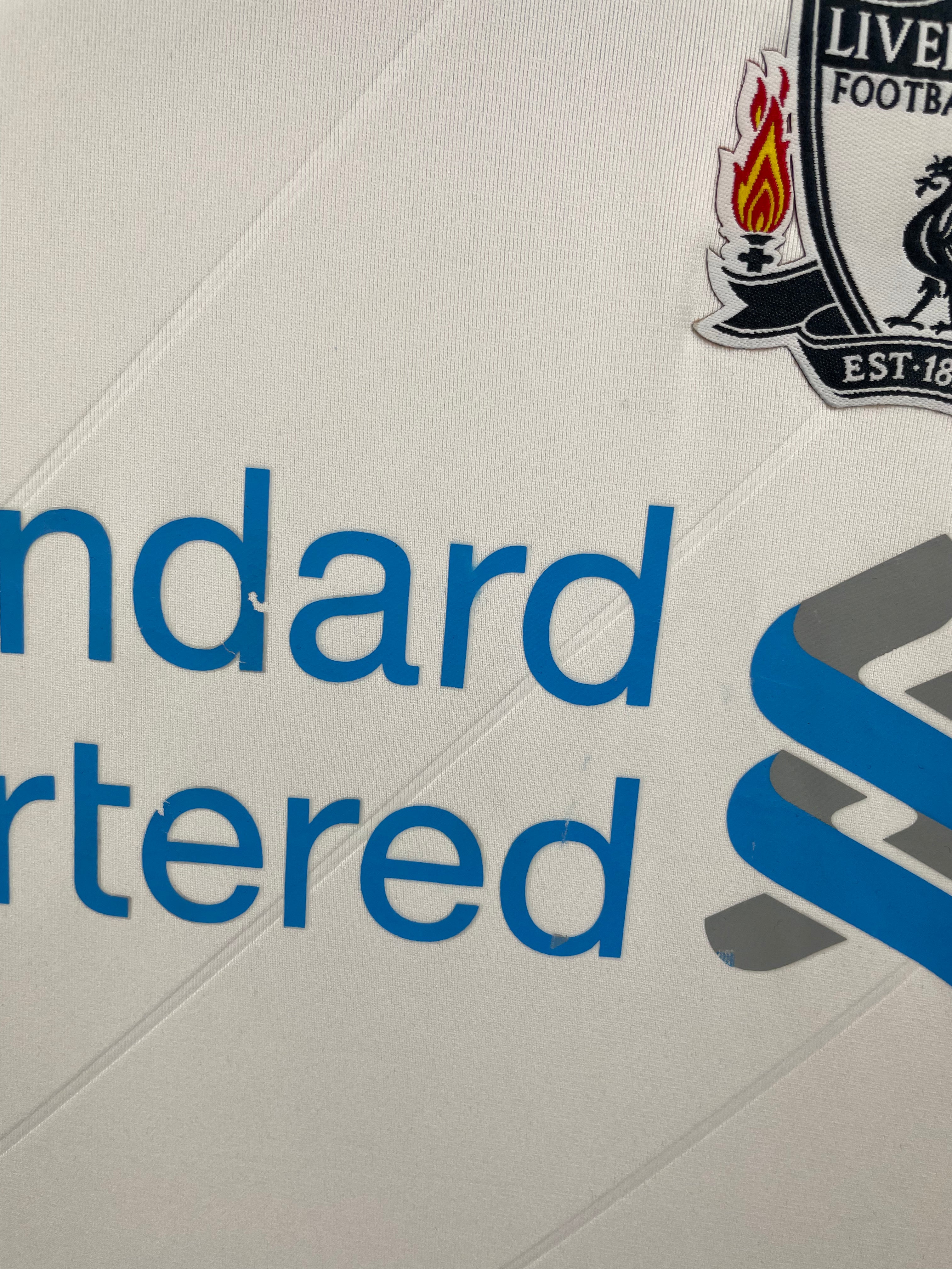 Luis Suarez Liverpool 11/12 MATCHISSUE 3 trøje