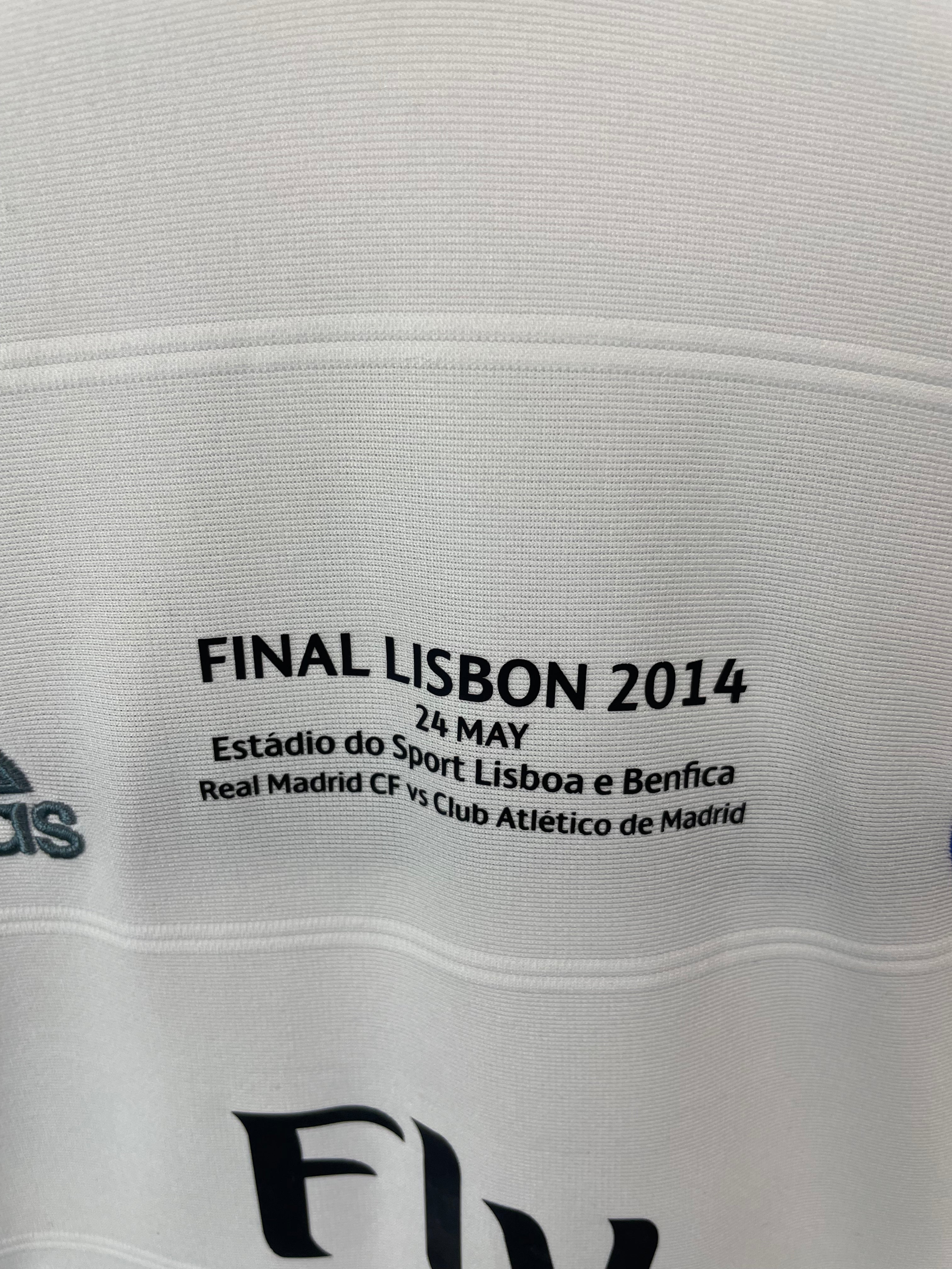 Cristiano Ronaldo Real Madrid Heimtrikot 13/14 ENDGÜLTIGER DRUCK - M