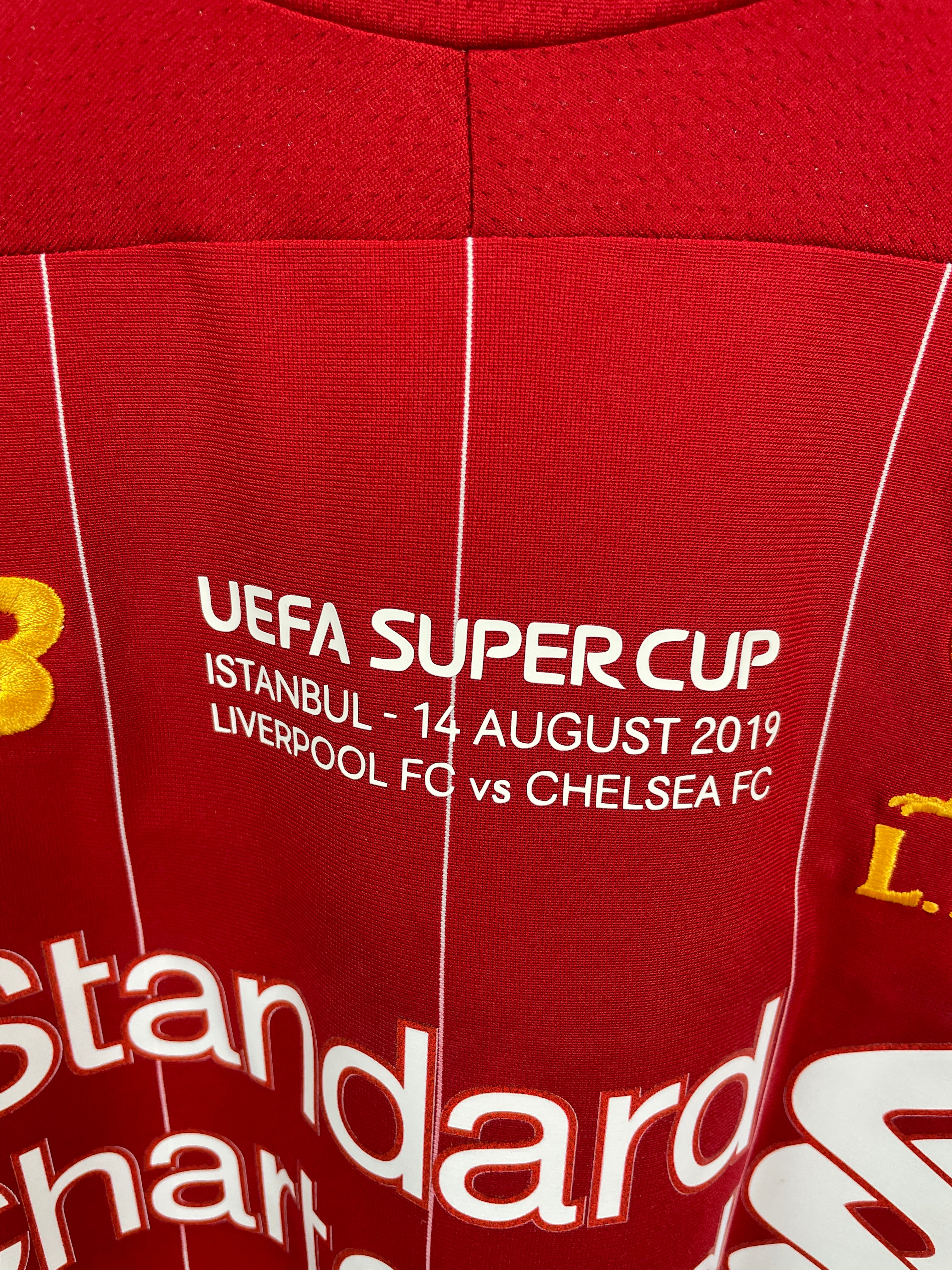 Roberto Firmino Liverpool Heimtrikot 19/20 ENDGÜLTIGER DRUCK - M