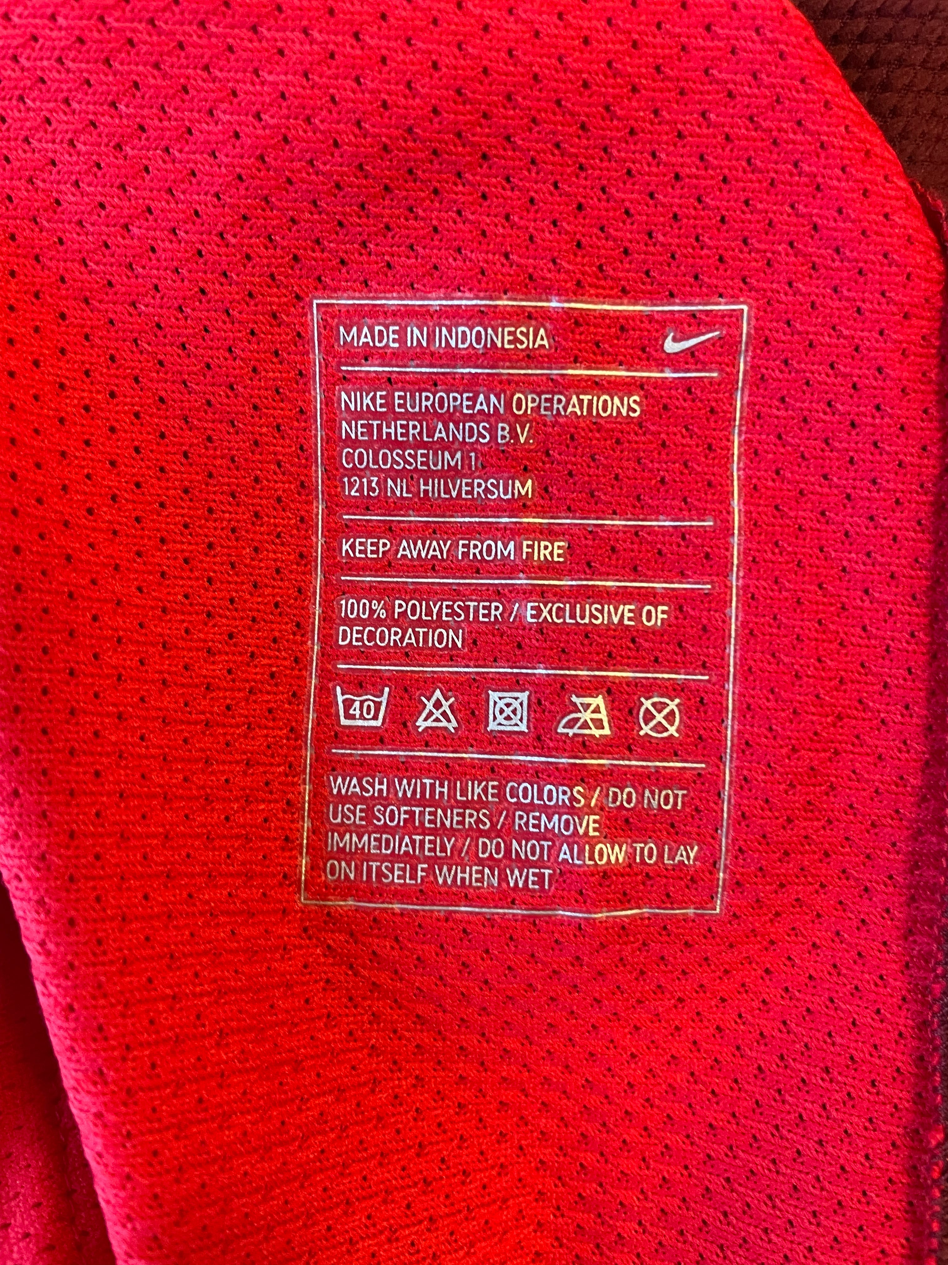 Nicklas Bendtner Arsenal 09/10 Spieltrikot gegen Celtic 2009 3:1, Echtheitszertifikat enthalten - XL