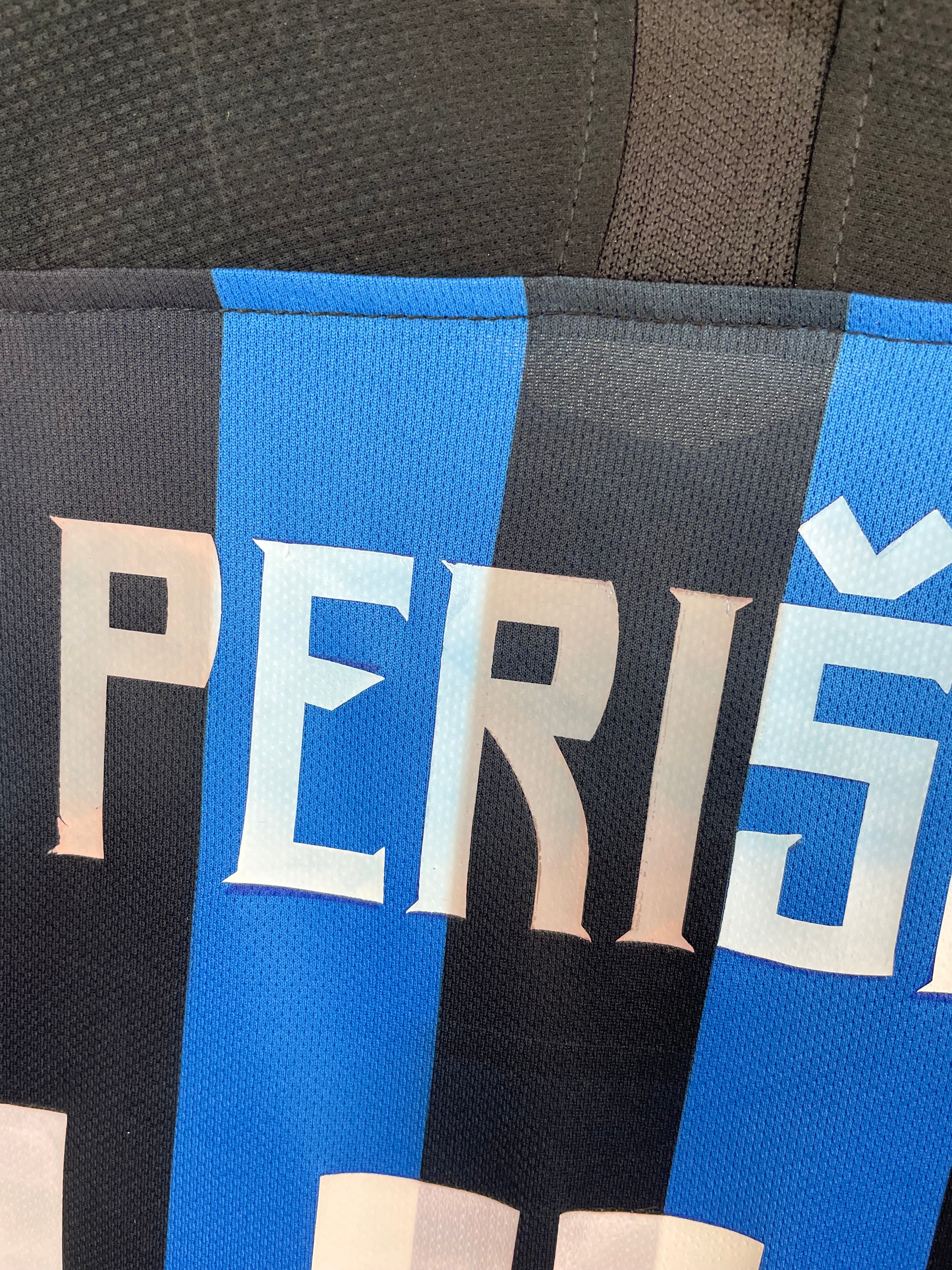 Perisic Inter Milan 18/19 SIGNERET hjemmebanetrøje - L
