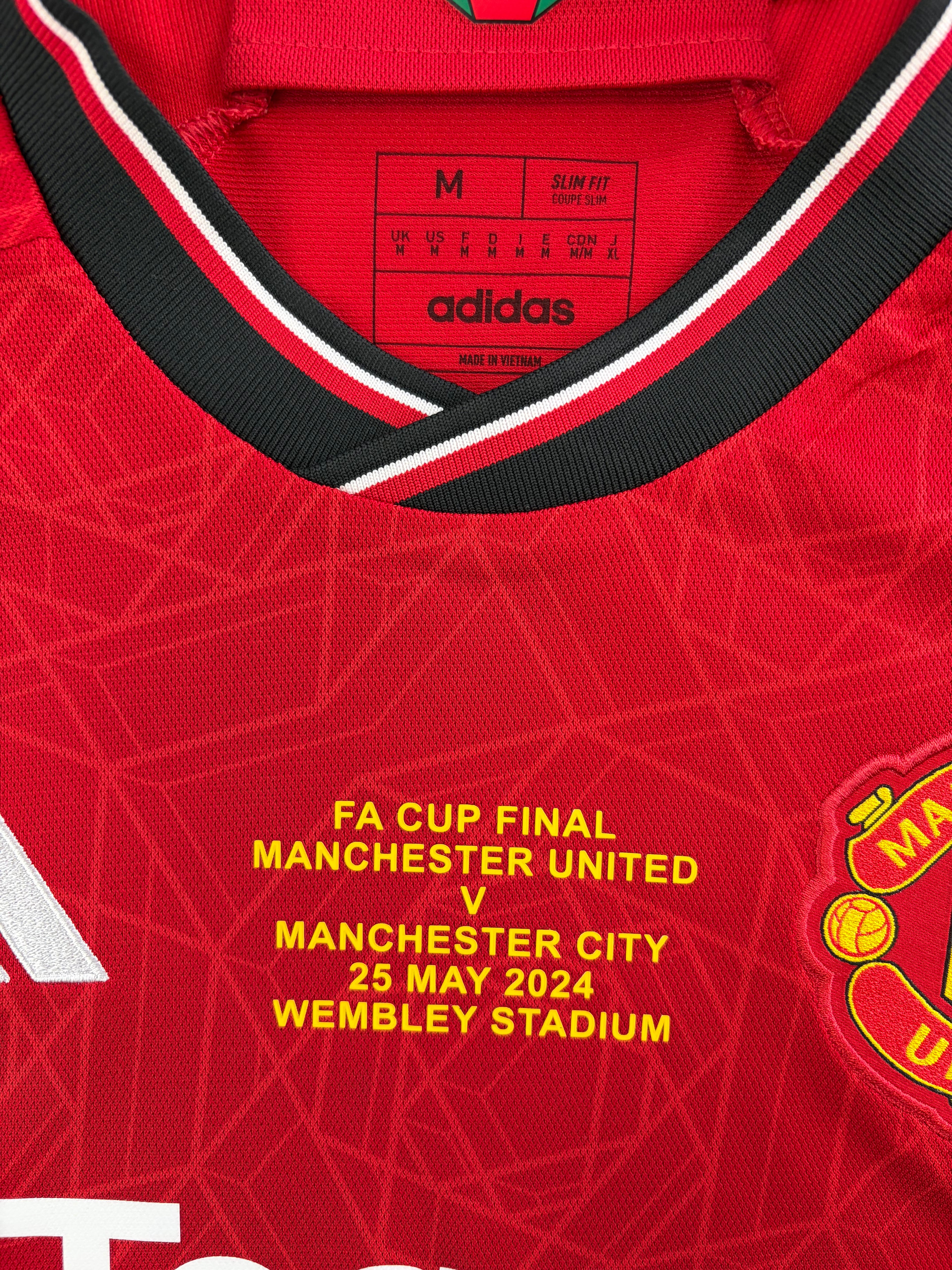 Rasmus Højlund Manchester United 23/24 FINALPRINT - M