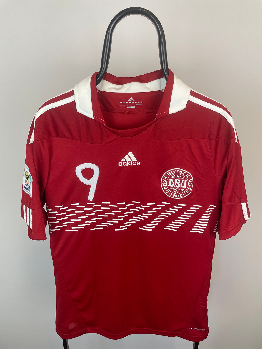 Jon Dahl Tomasson Dänemark 10/12 Heimtrikot - M