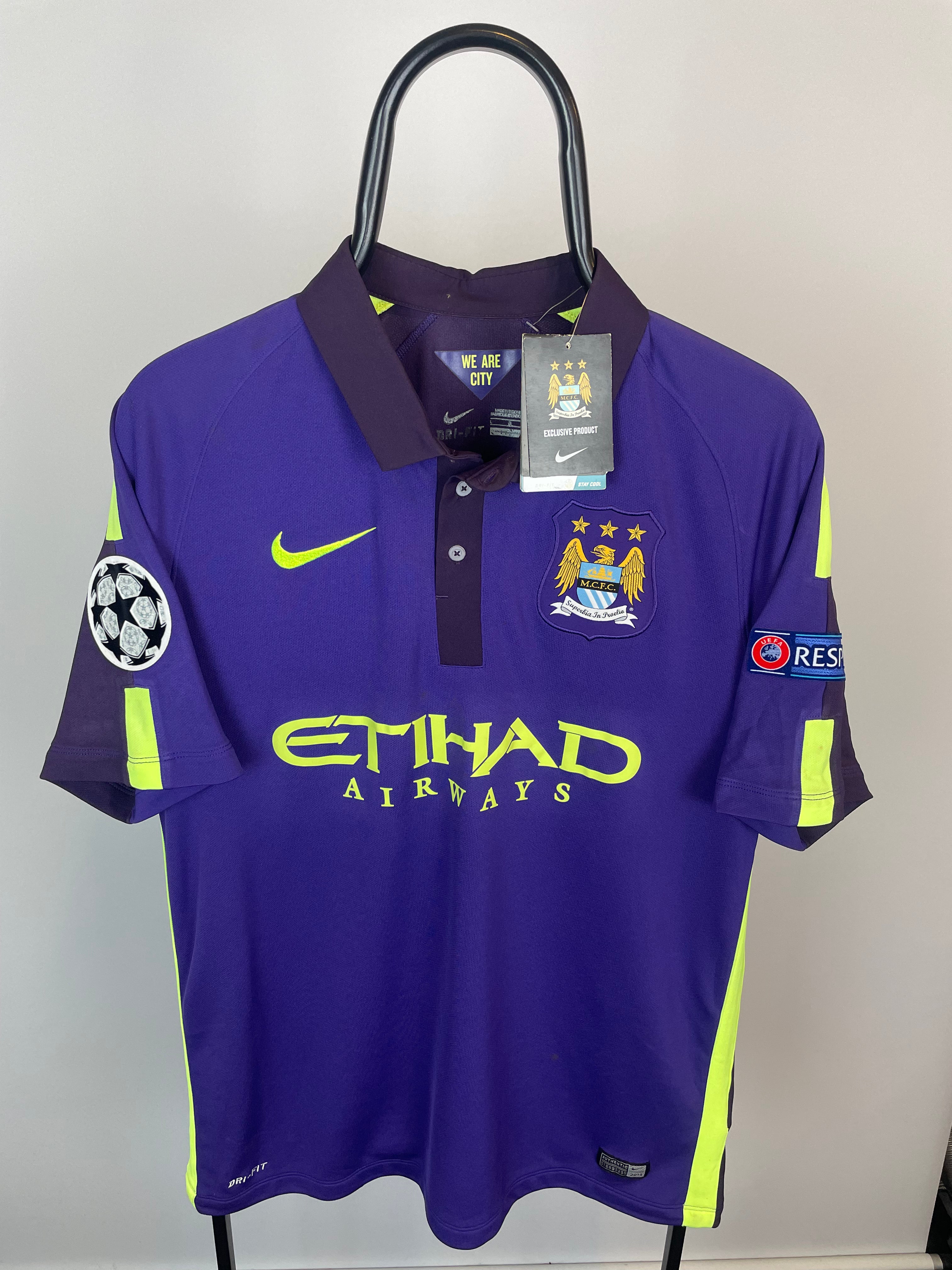Sergio Agüero Manchester City 14/15 3. Trikot – L