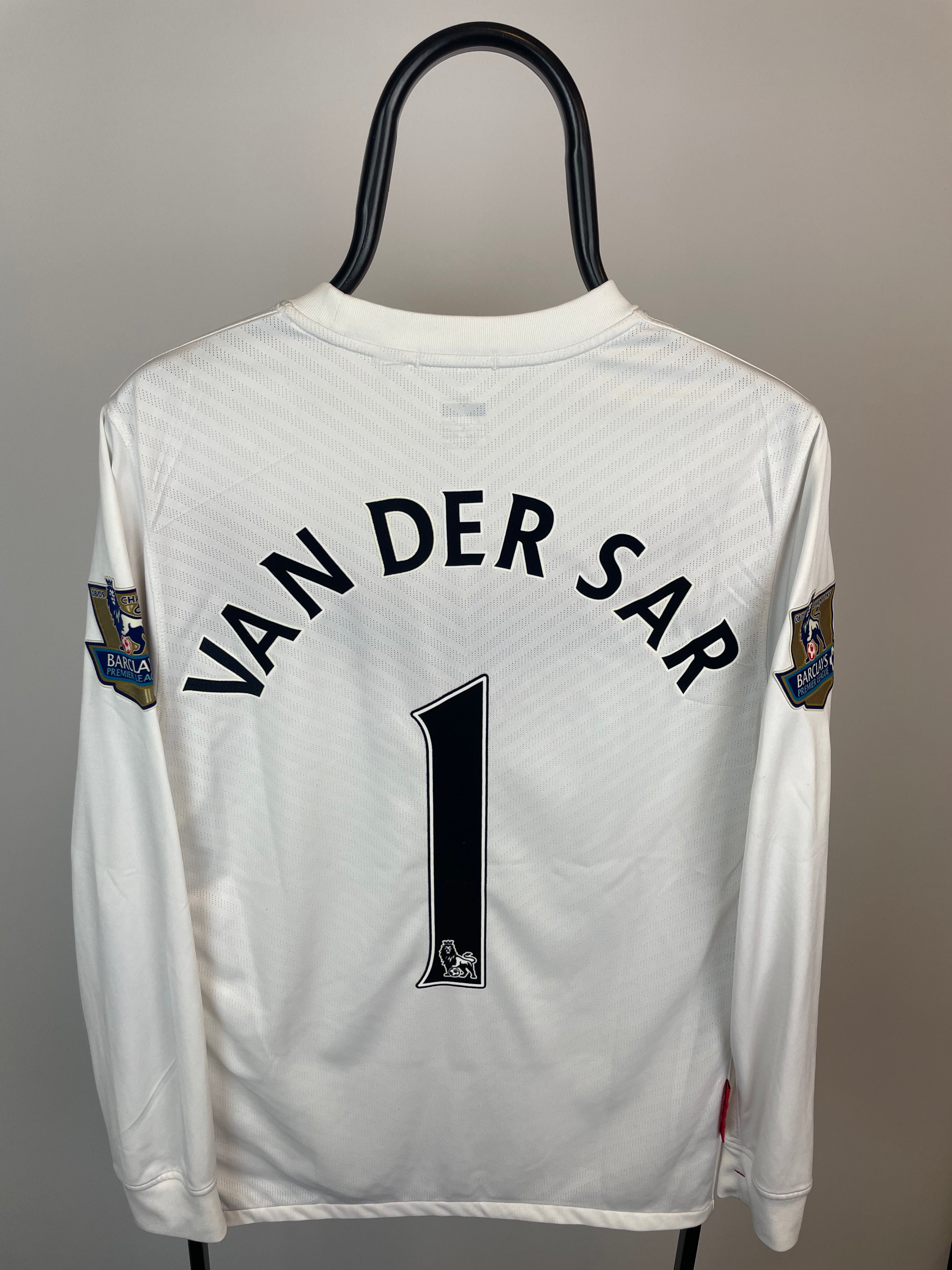 Edwin van der Sar Manchester United 09/10 måmandstrøje - S