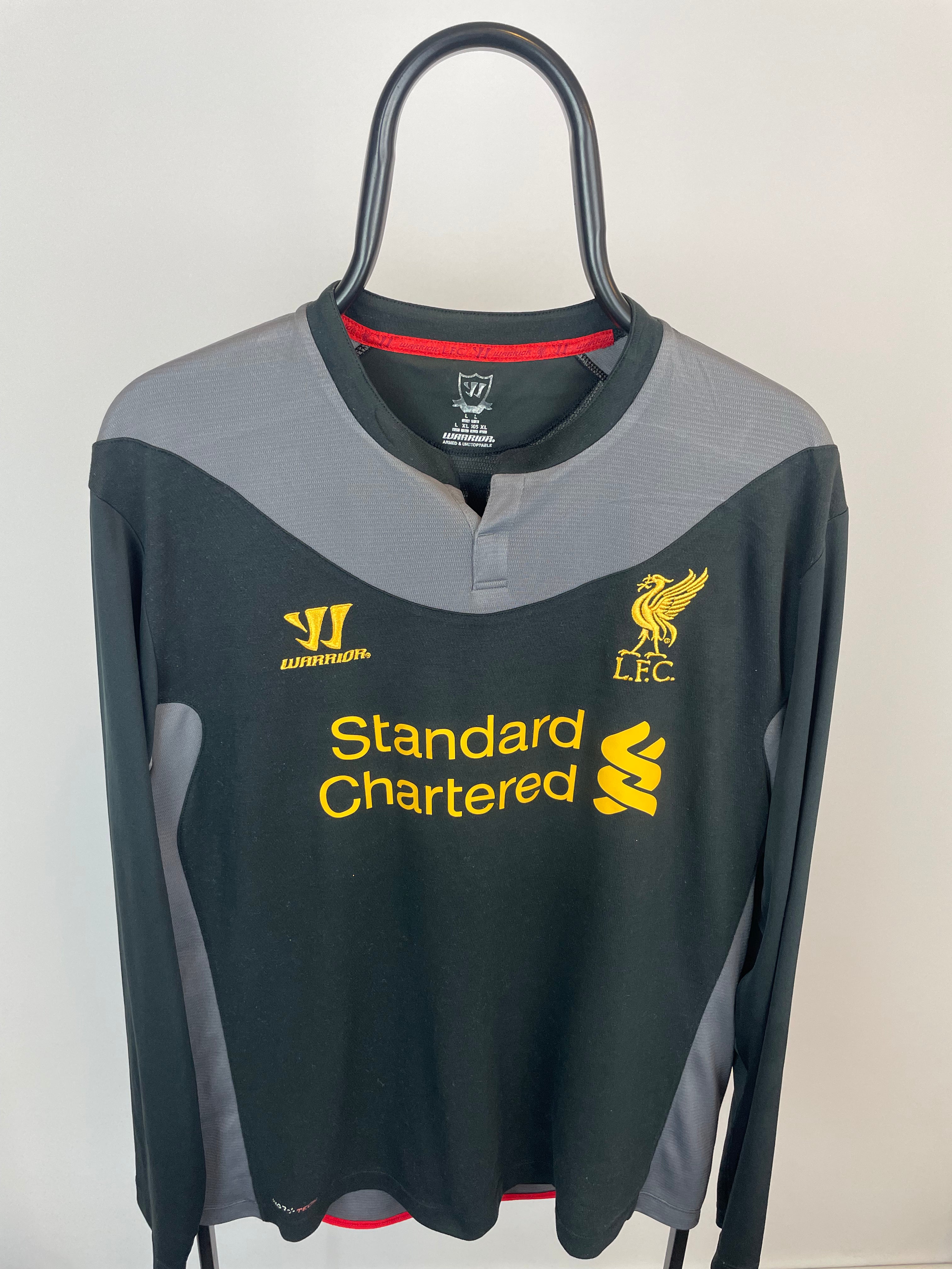 Steven Gerrard Liverpool Auswärtstrikot 12/13, langärmelig – Größe L