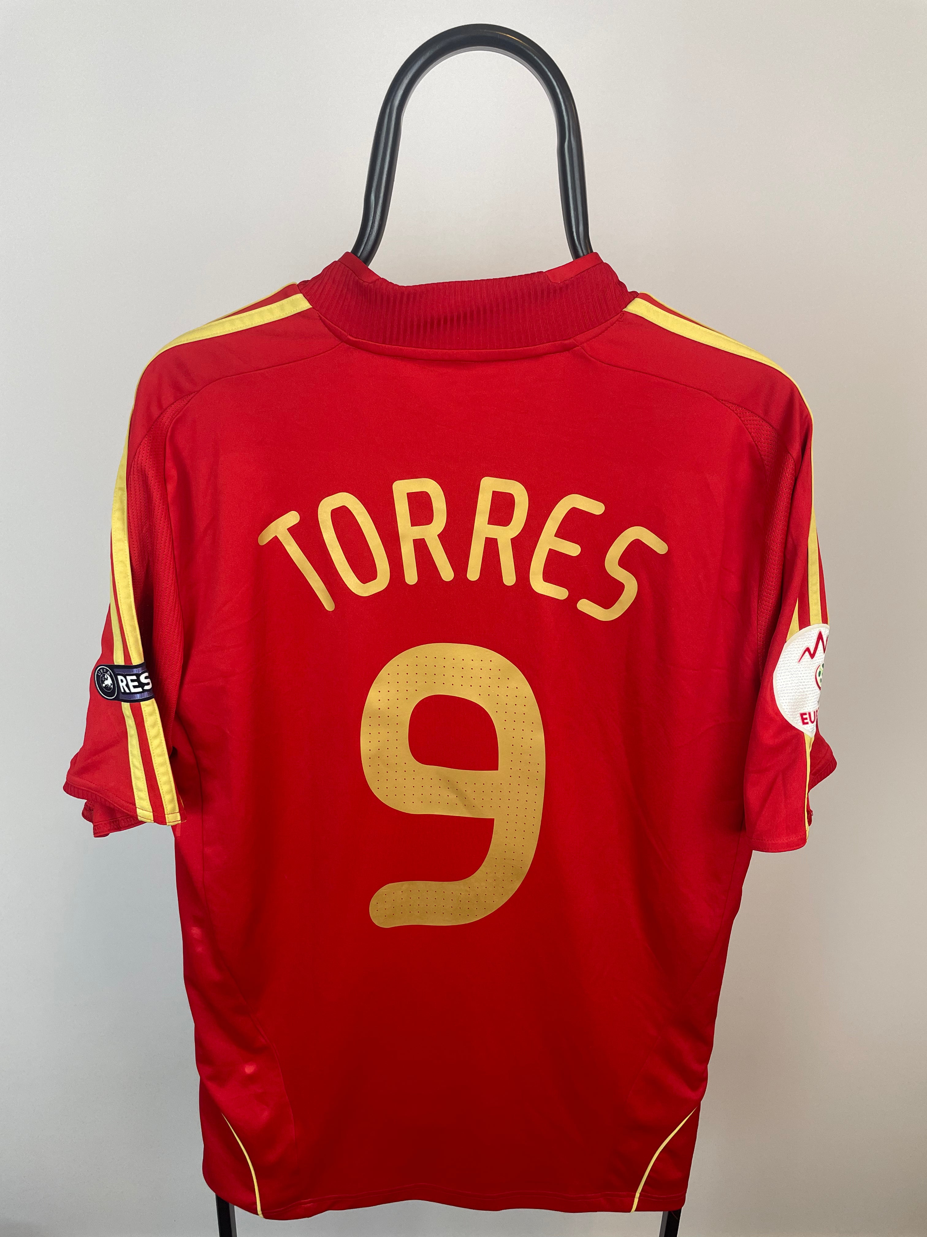 Fernando Torres Spanien 08/10 Heimtrikot - L