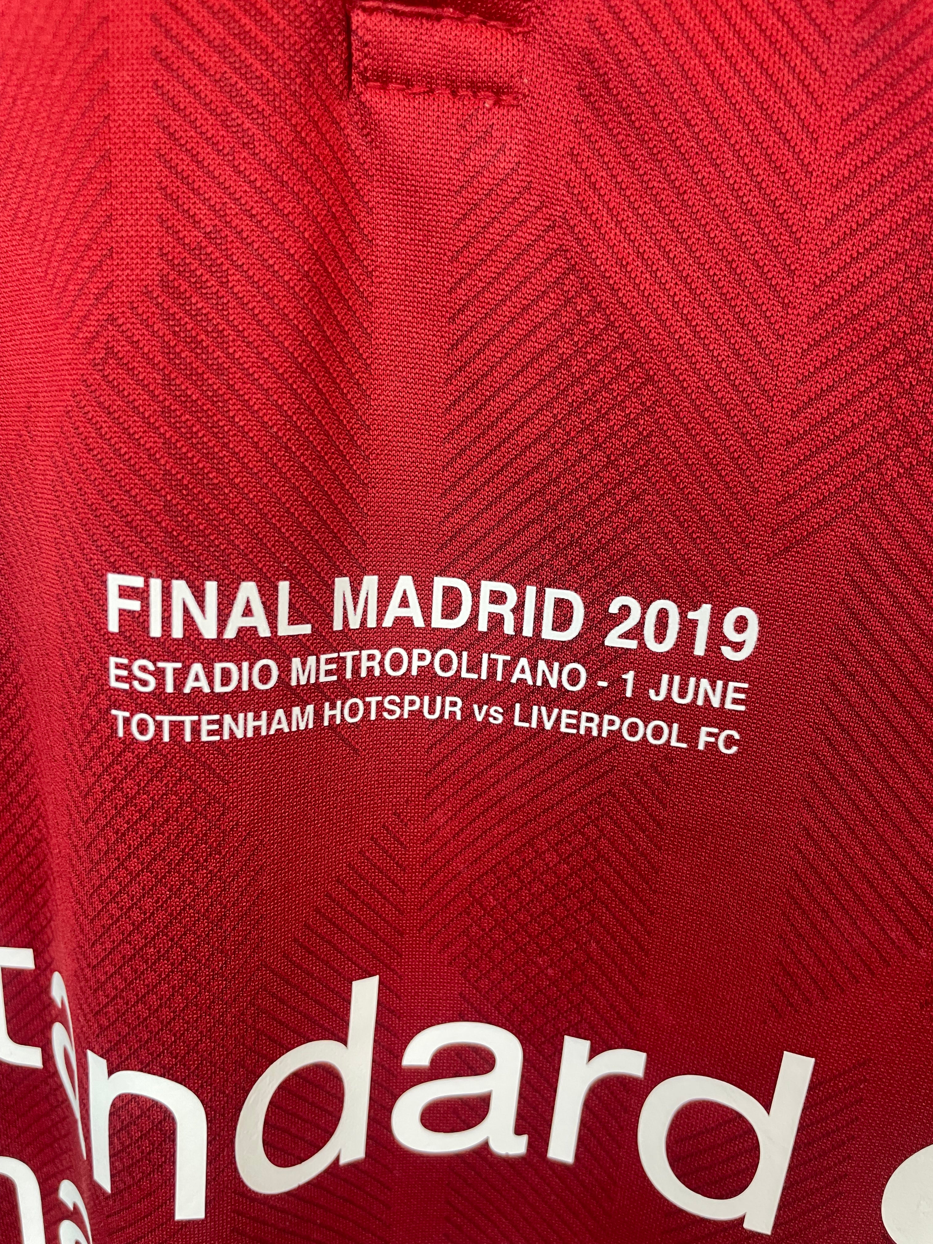 Divock Origi Liverpool Heimtrikot 18/19 ENDGÜLTIGER DRUCK - M