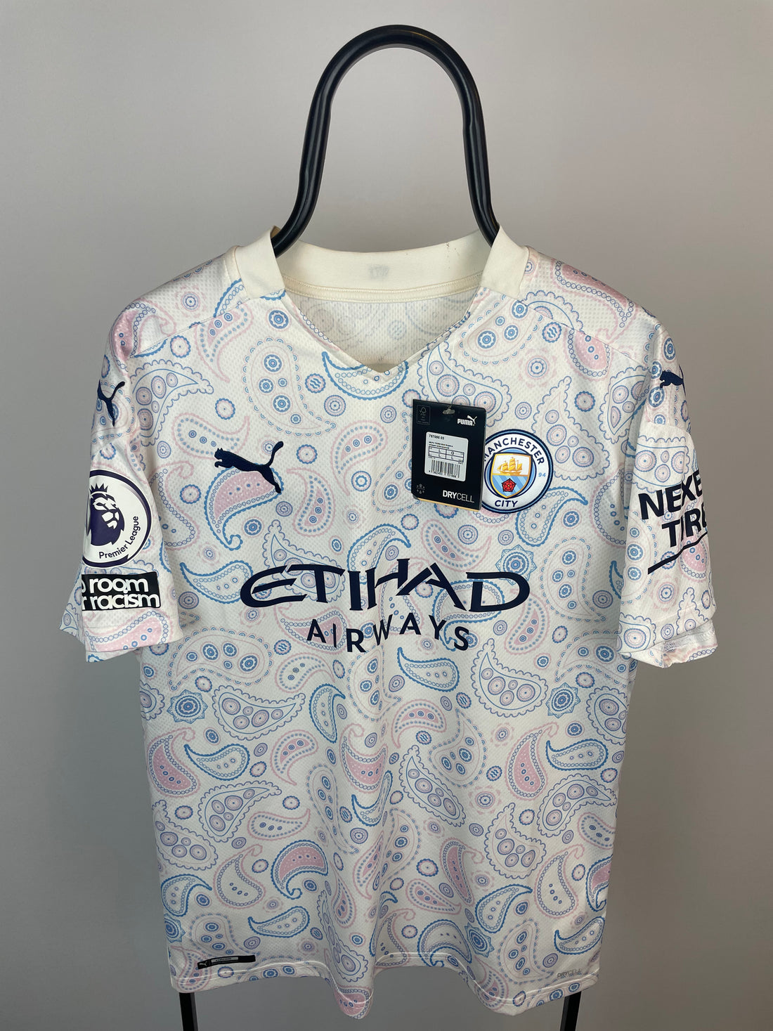 Kevin De Bruyne Manchester City 20/21 udebanetrøje - L