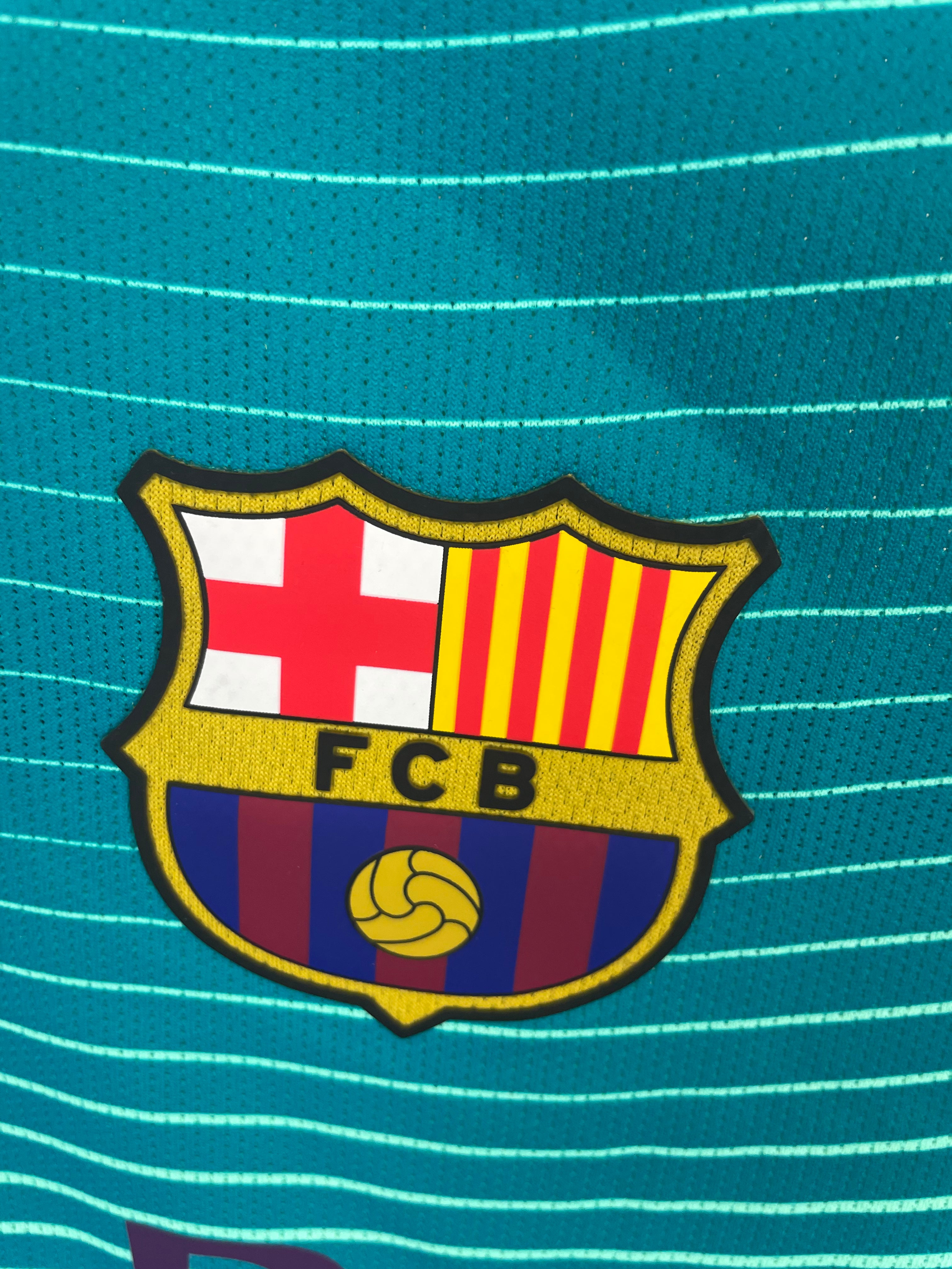 Lionel Messi Barcelona 16/17 SIGNERET Matchissue udebanetrøje - L