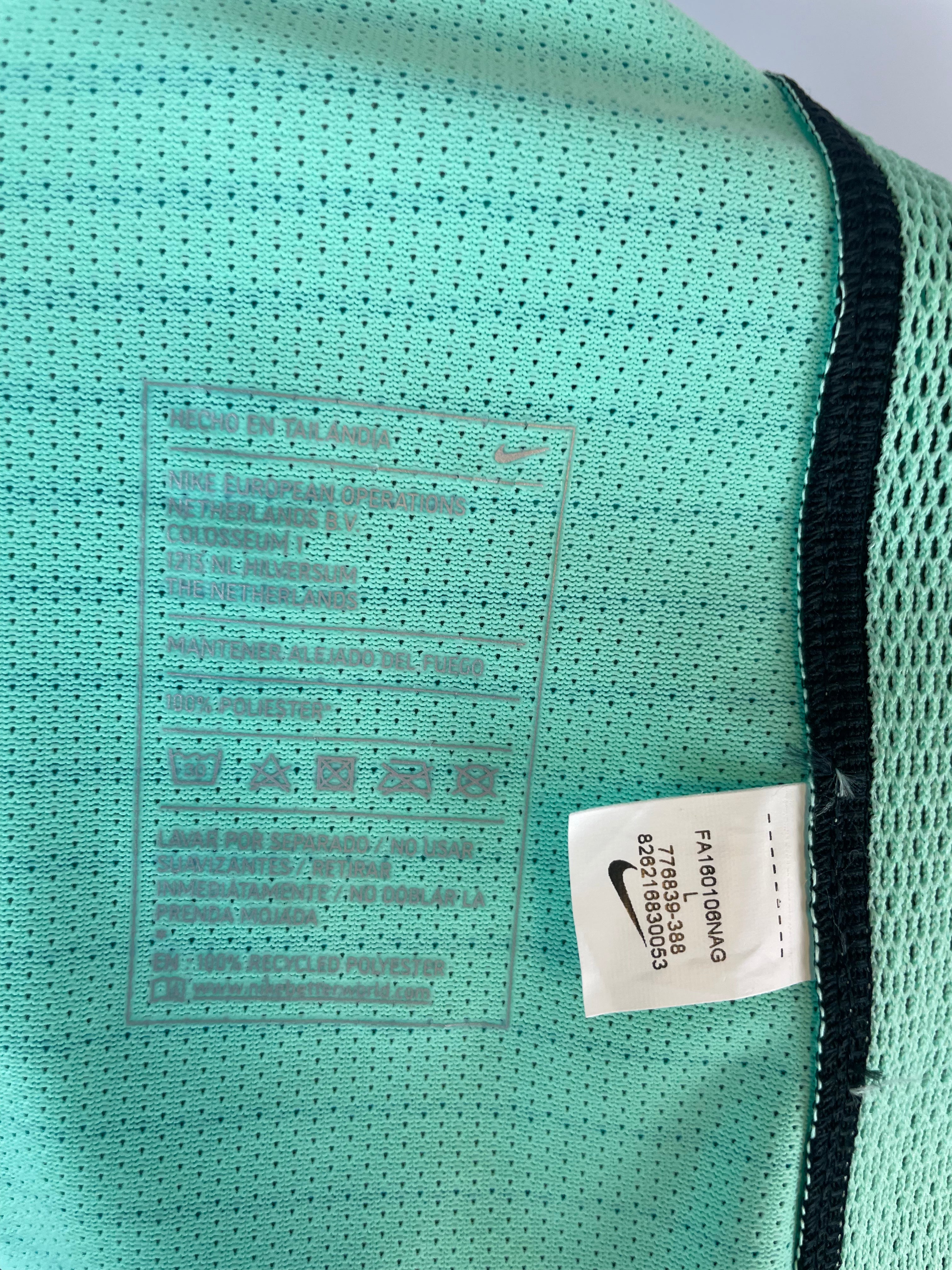 Lionel Messi Barcelona 16/17 SIGNERET Matchissue udebanetrøje - L