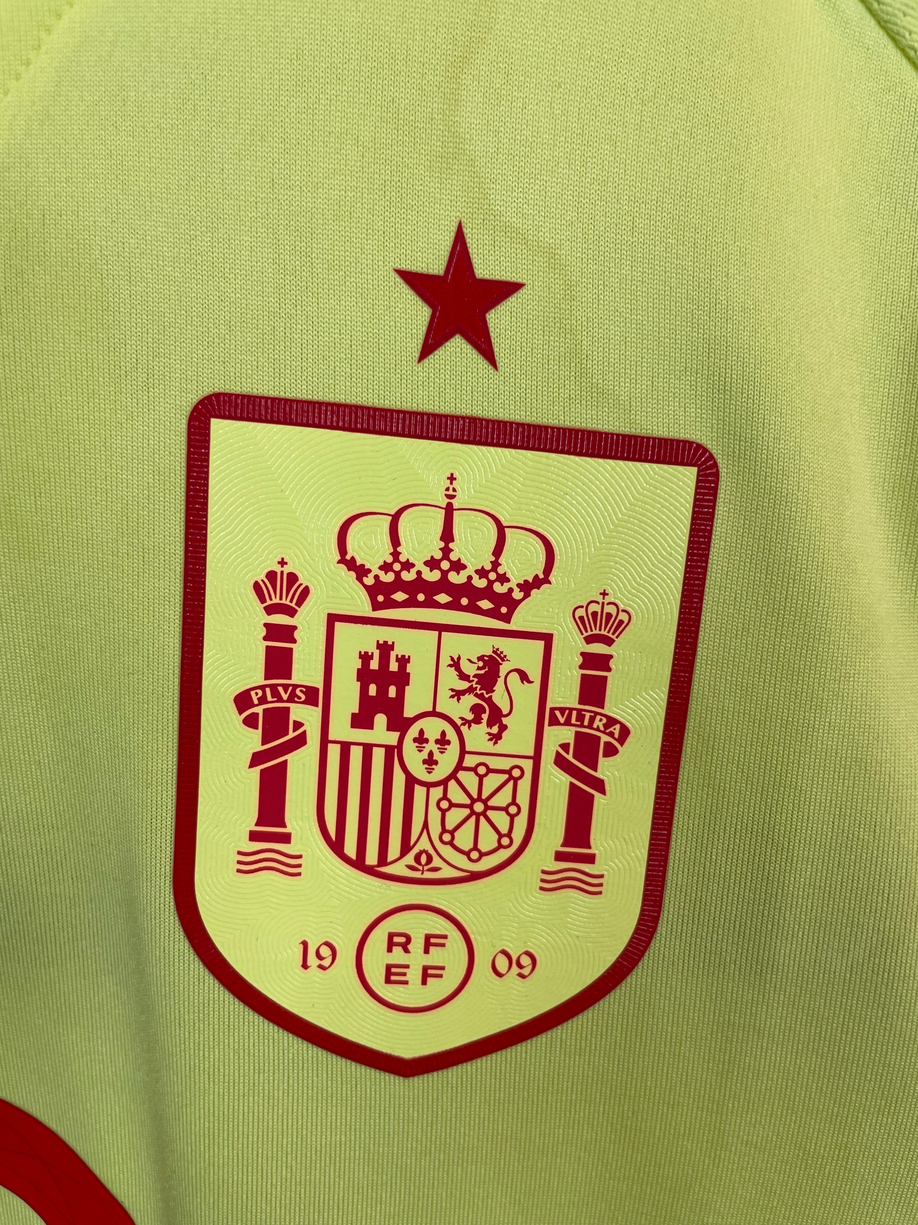 Lamine Yamal Spanien 24/25 SIGNERET Matchissue udebanetrøje - M