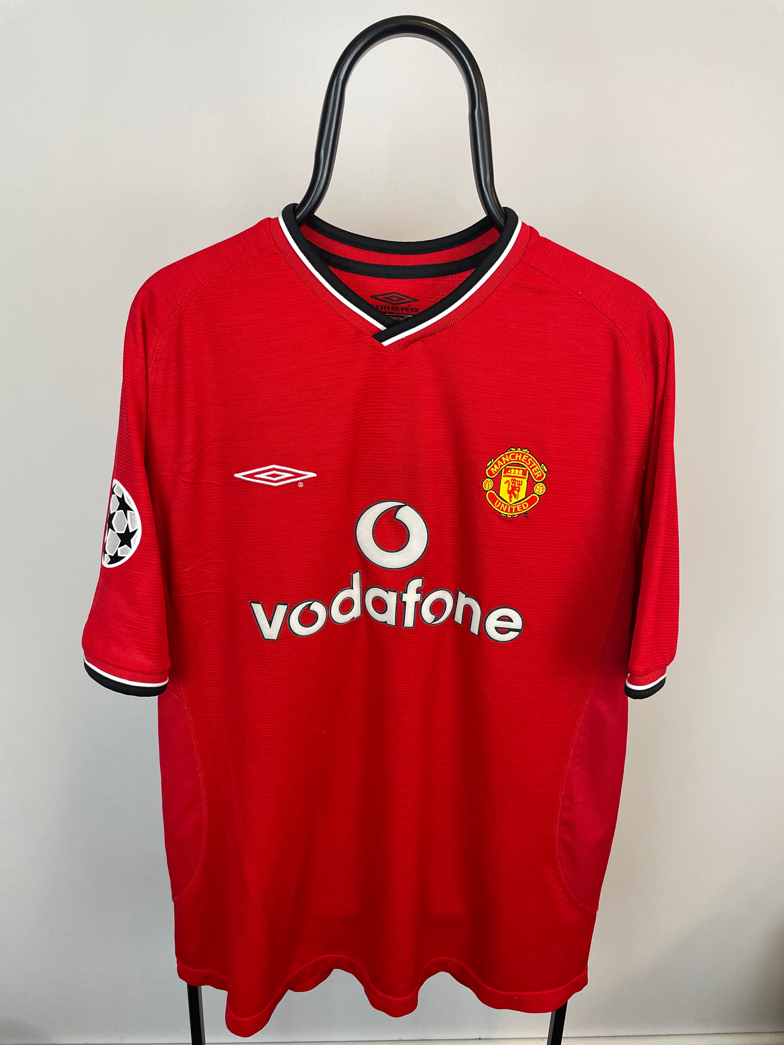Ole Gunnar Solskjaer Manchester United Heimtrikot 00/02 - XL