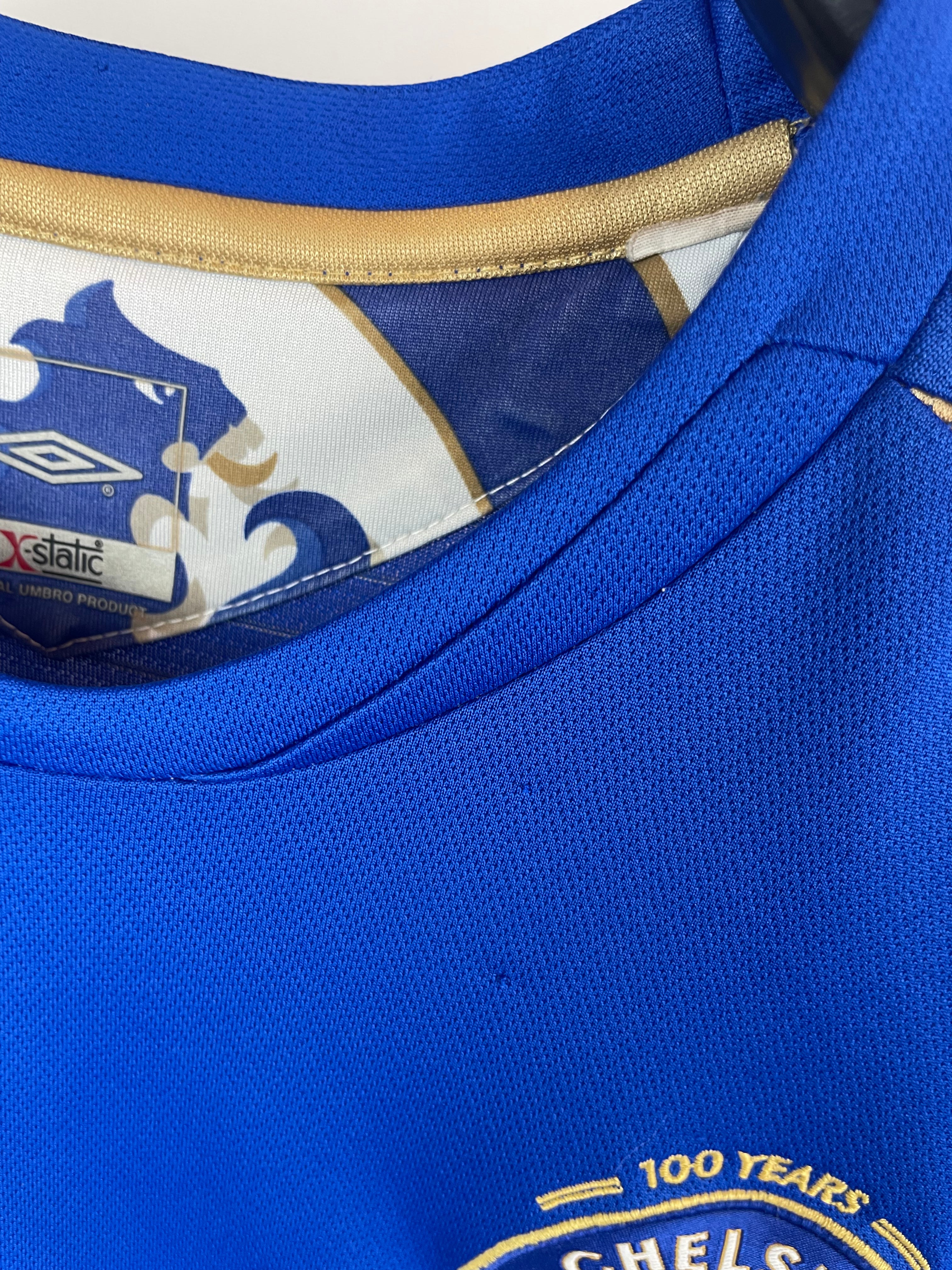 Didier Drogba Chelsea Heimtrikot 05/06 - Größe