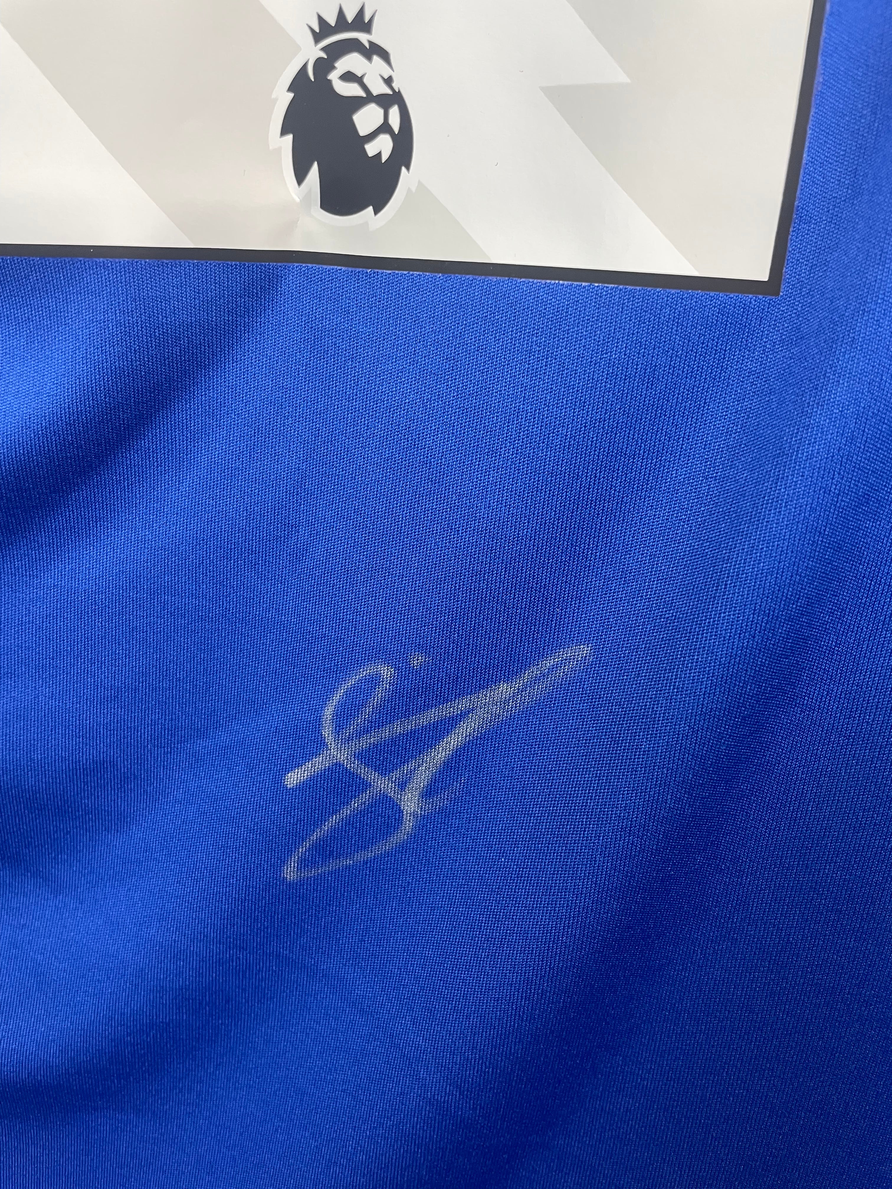 Jesper Lindstrøm Everton 24/25 SIGNIERTES Heimtrikot – M