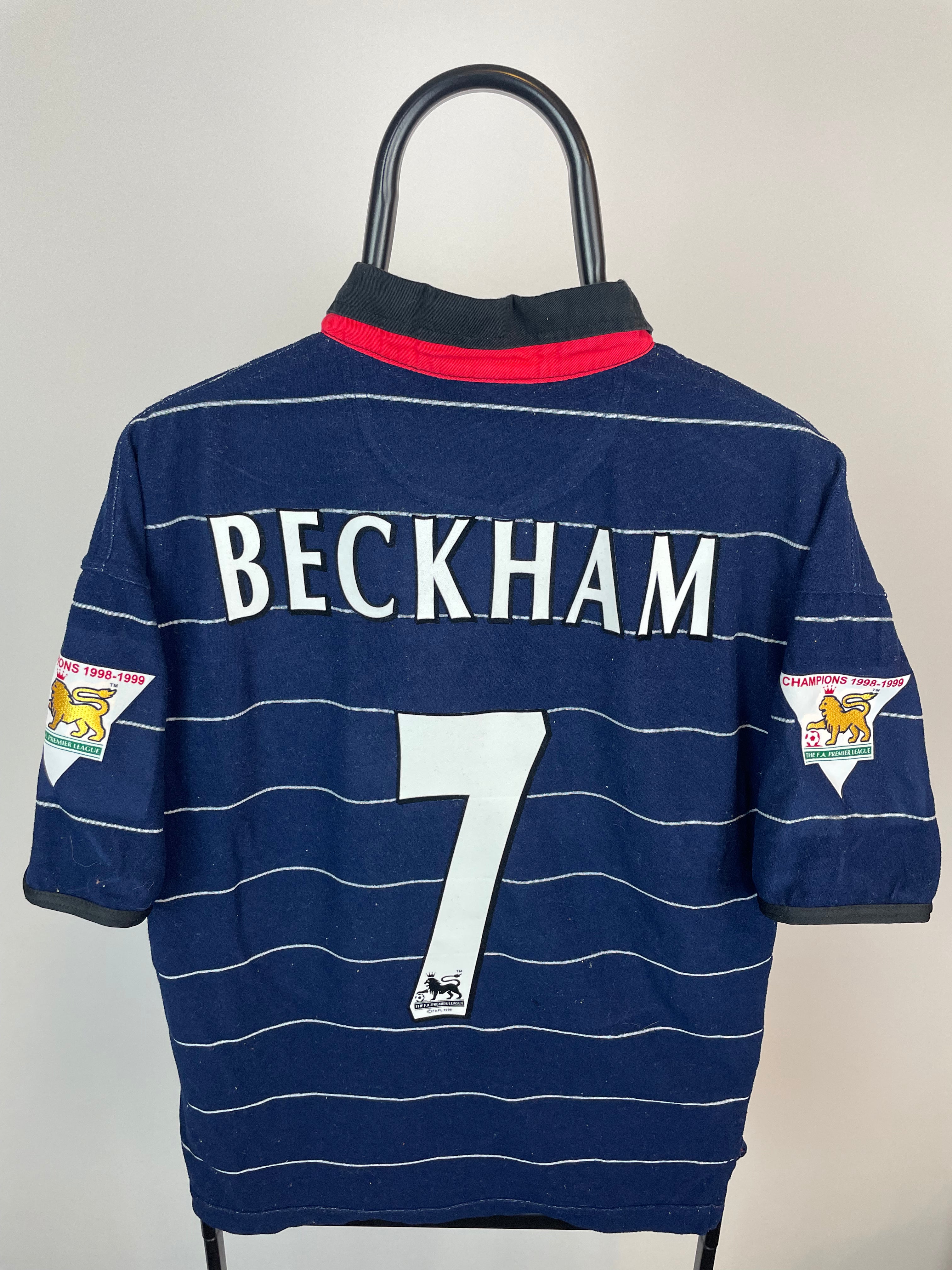 David Beckham Manchester United Auswärtstrikot 99/00 - M