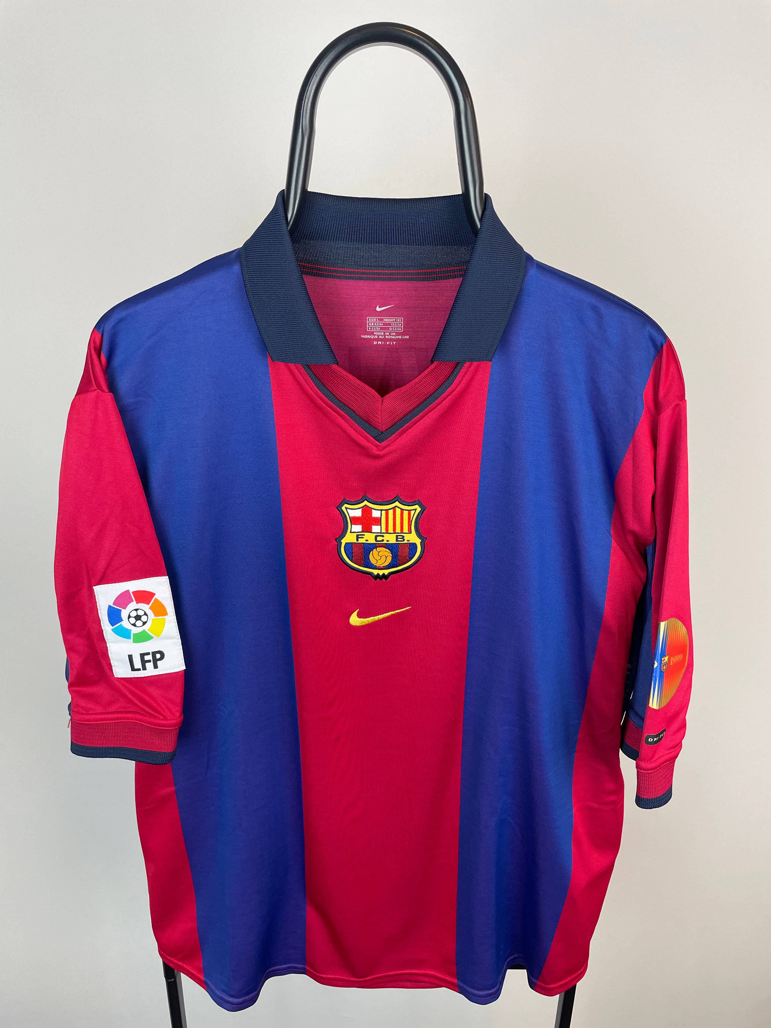 Rivaldo Barcelona 00/01 Heimtrikot – L