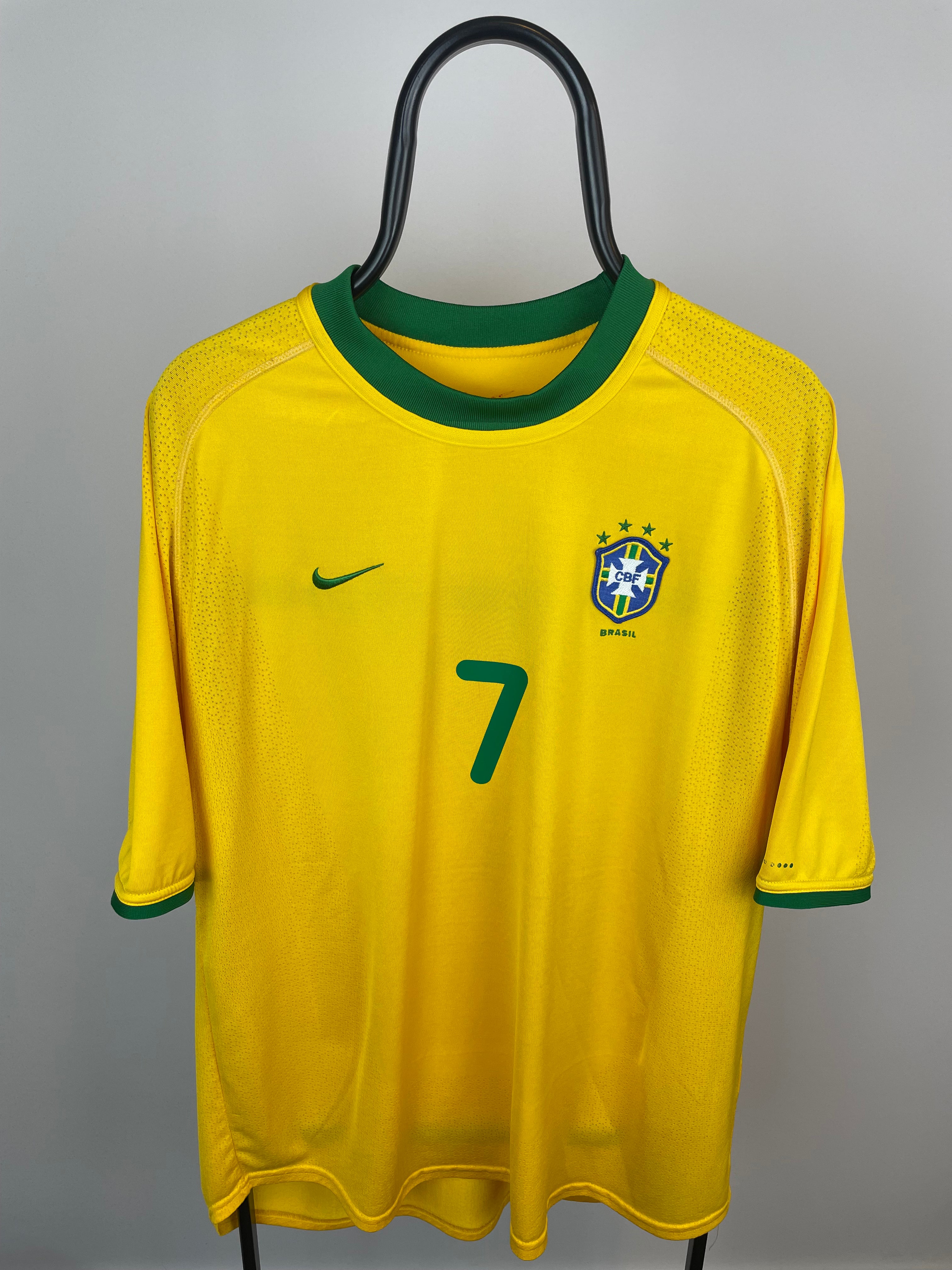 Ronaldinho Brasilien Heimtrikot 00/02 - XL
