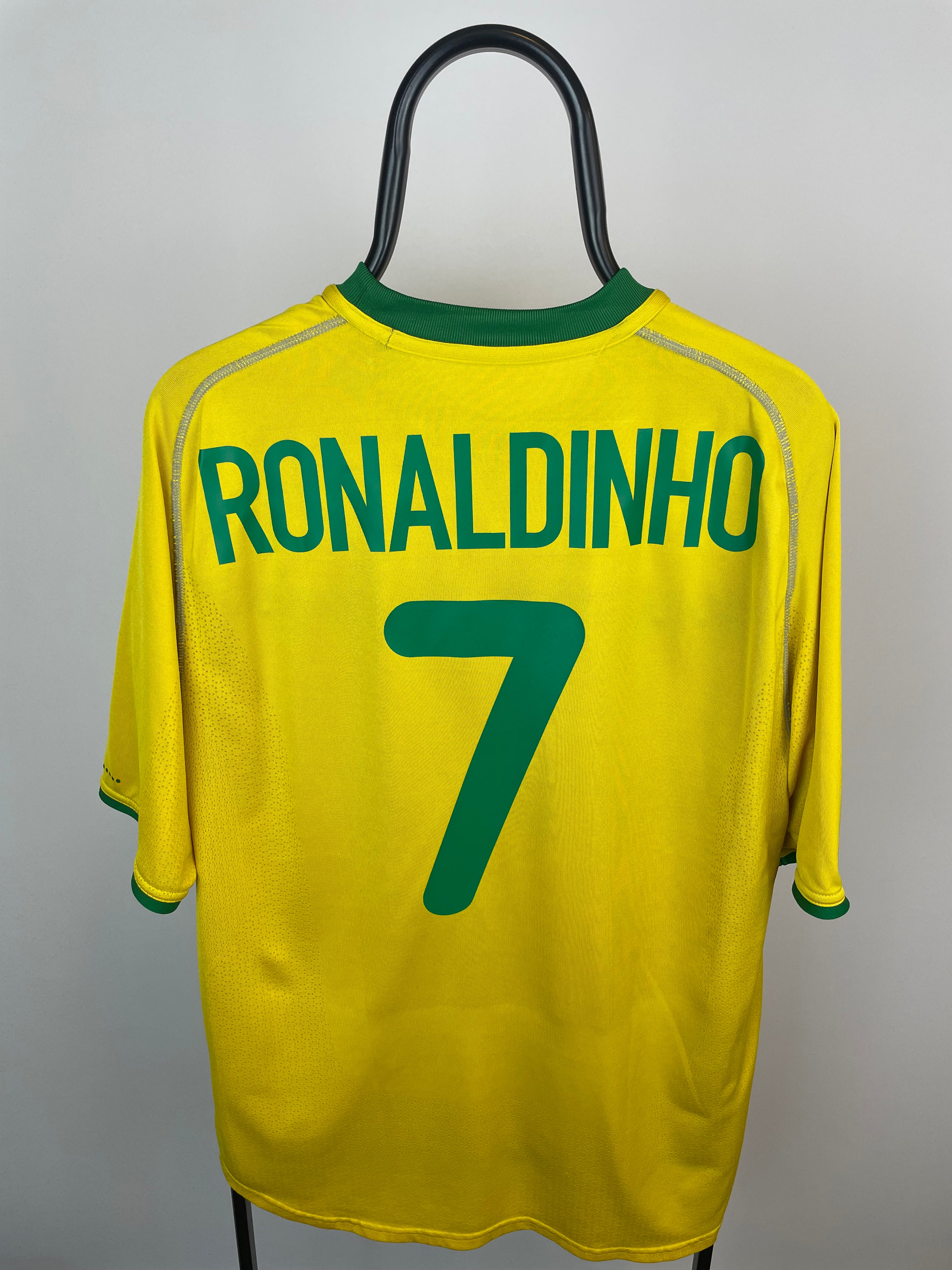 Ronaldinho Brasilien Heimtrikot 00/02 - L