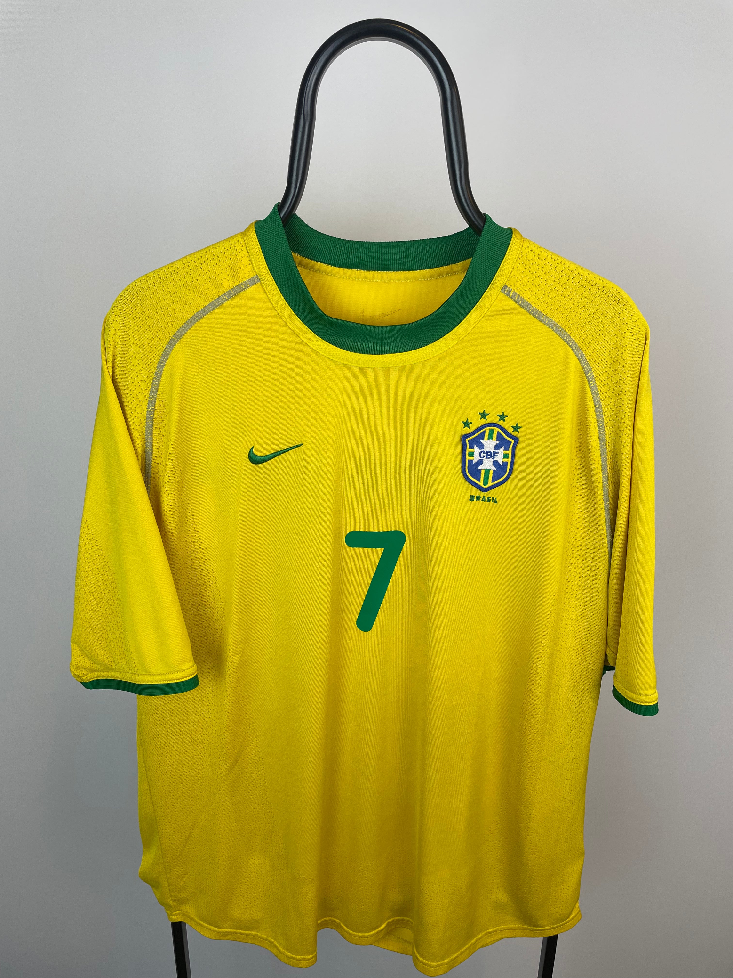 Ronaldinho Brasilien Heimtrikot 00/02 - L