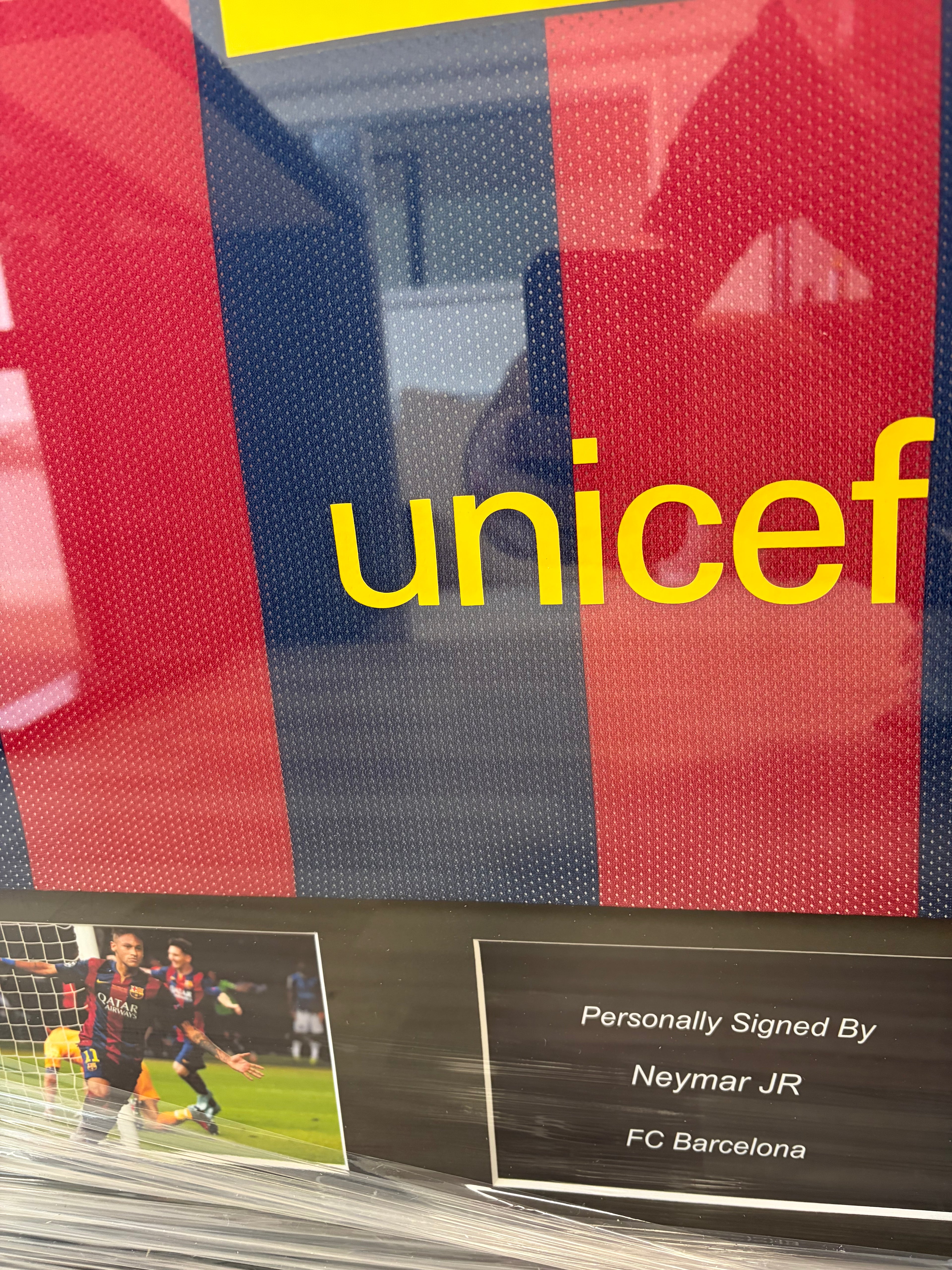 Neymar Barcelona 14/15 SIGNED