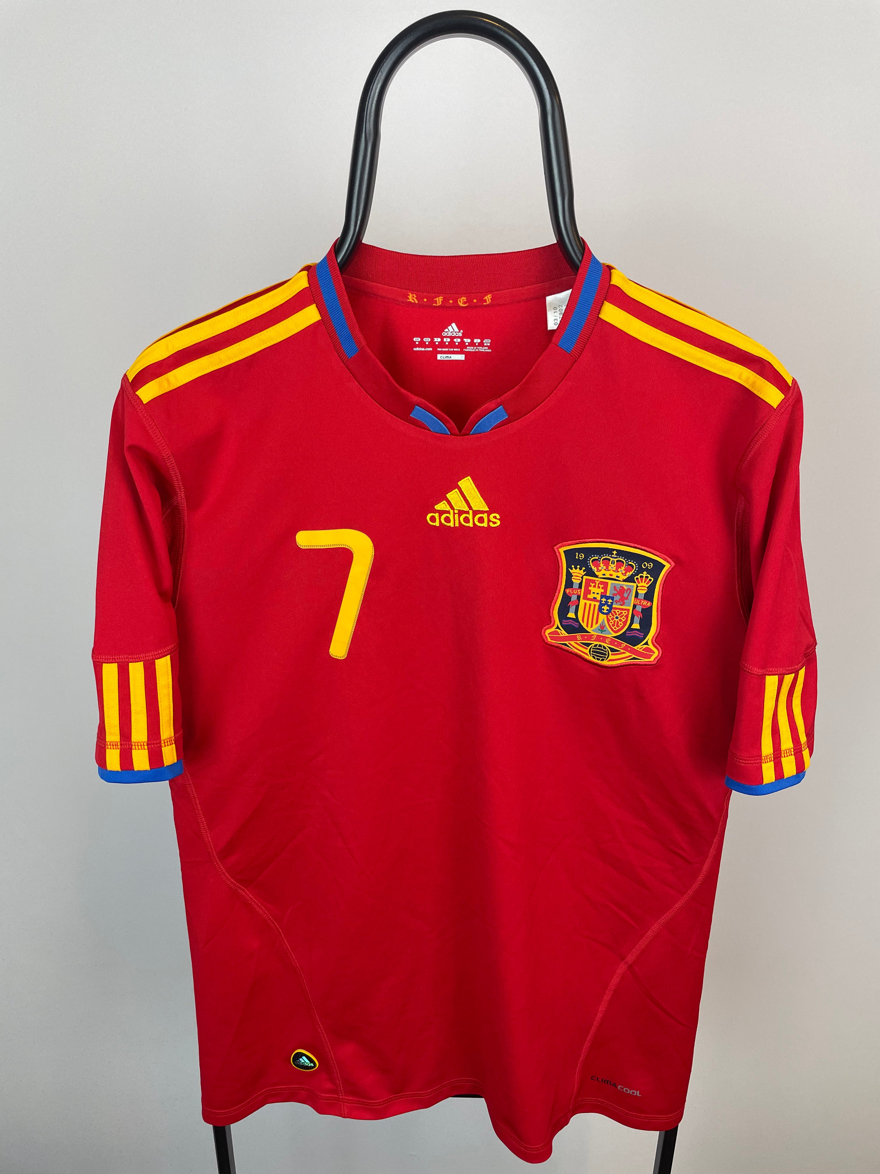 David Villa Spanien 10/12 Heimtrikot - M