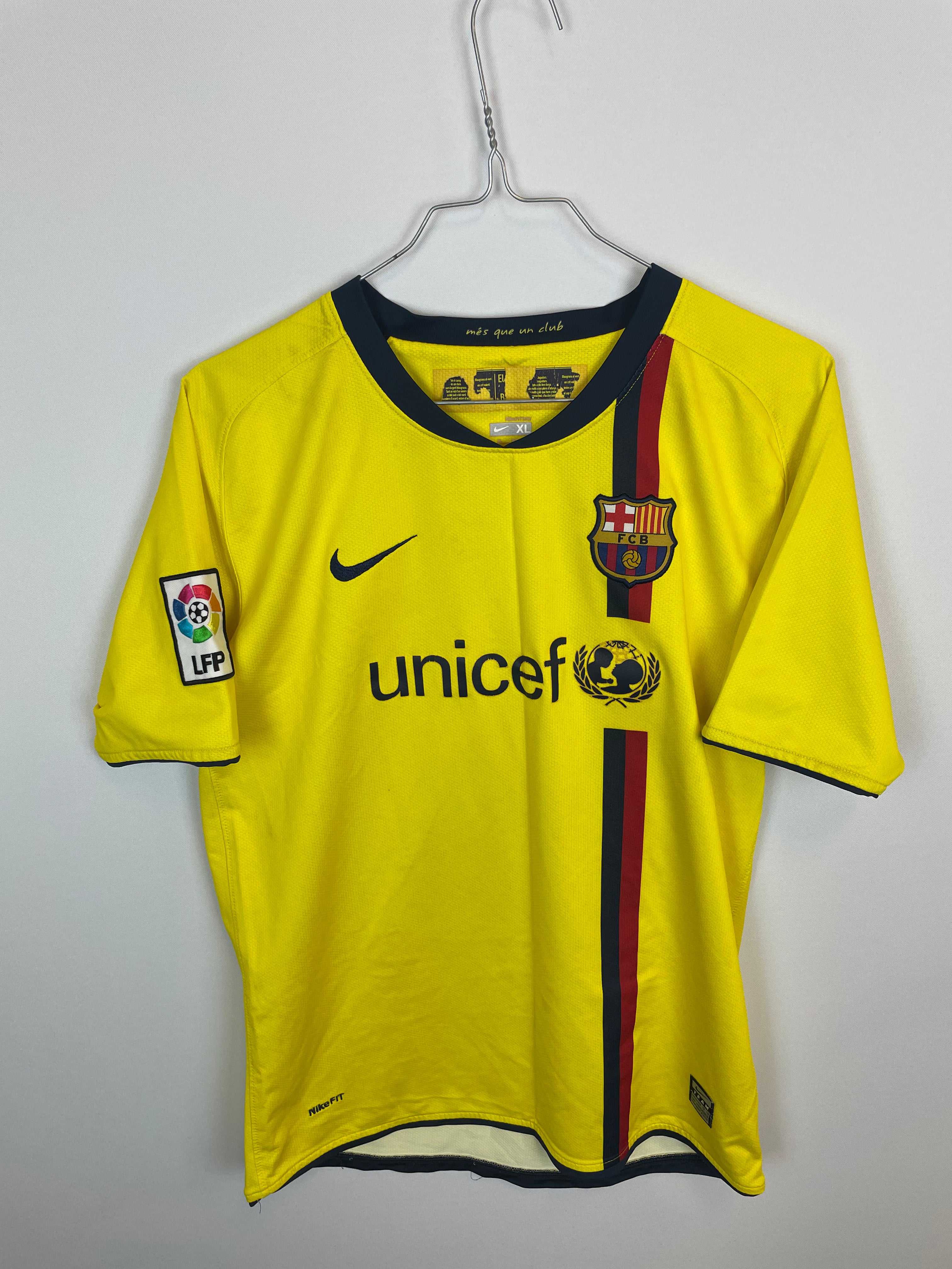 FC Barcelona Auswärtstrikot 08/09 - Größe 13-15 Jahre