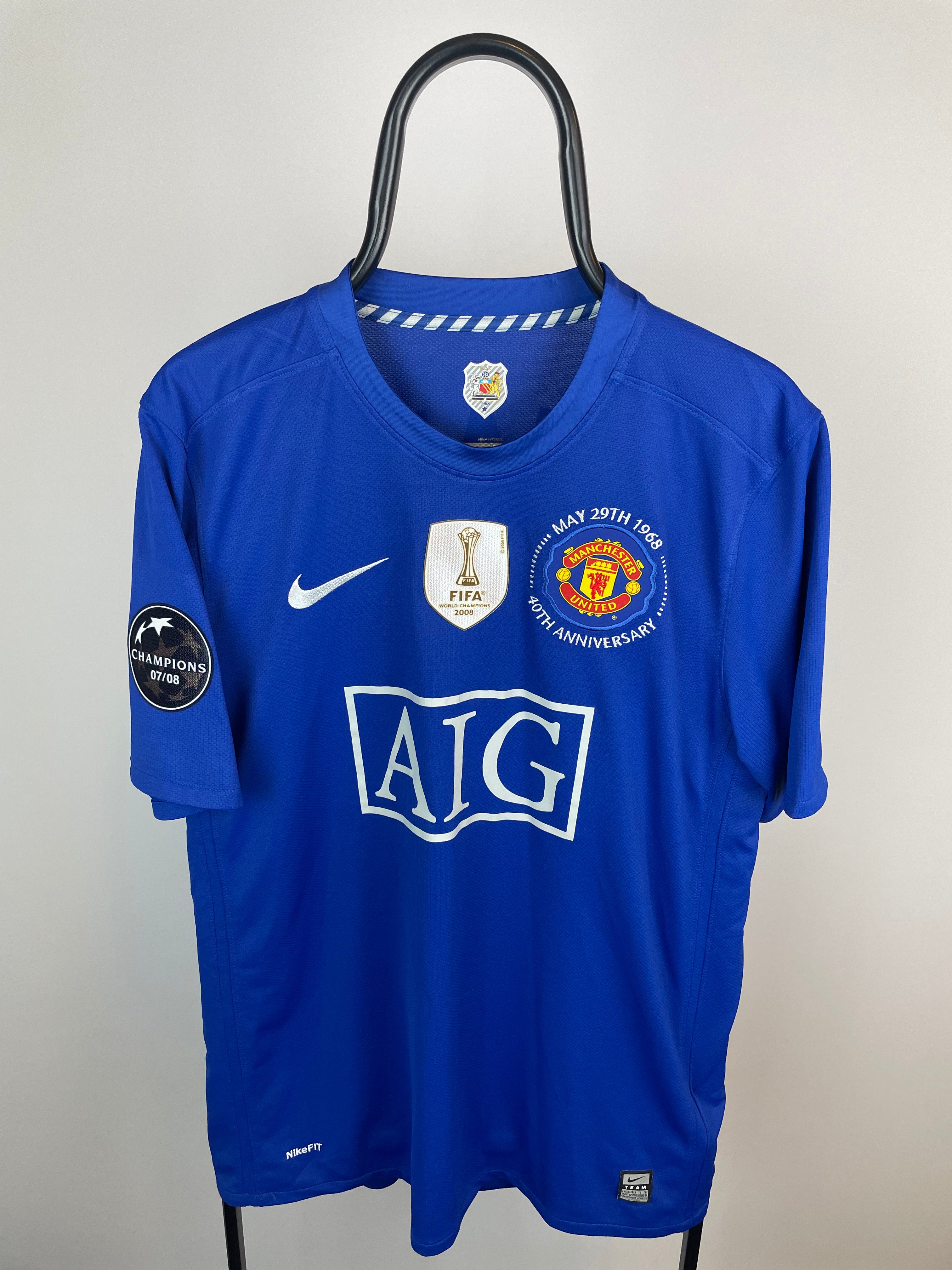 Cristiano Ronaldo Manchester United 08/09 3. Trikot – L