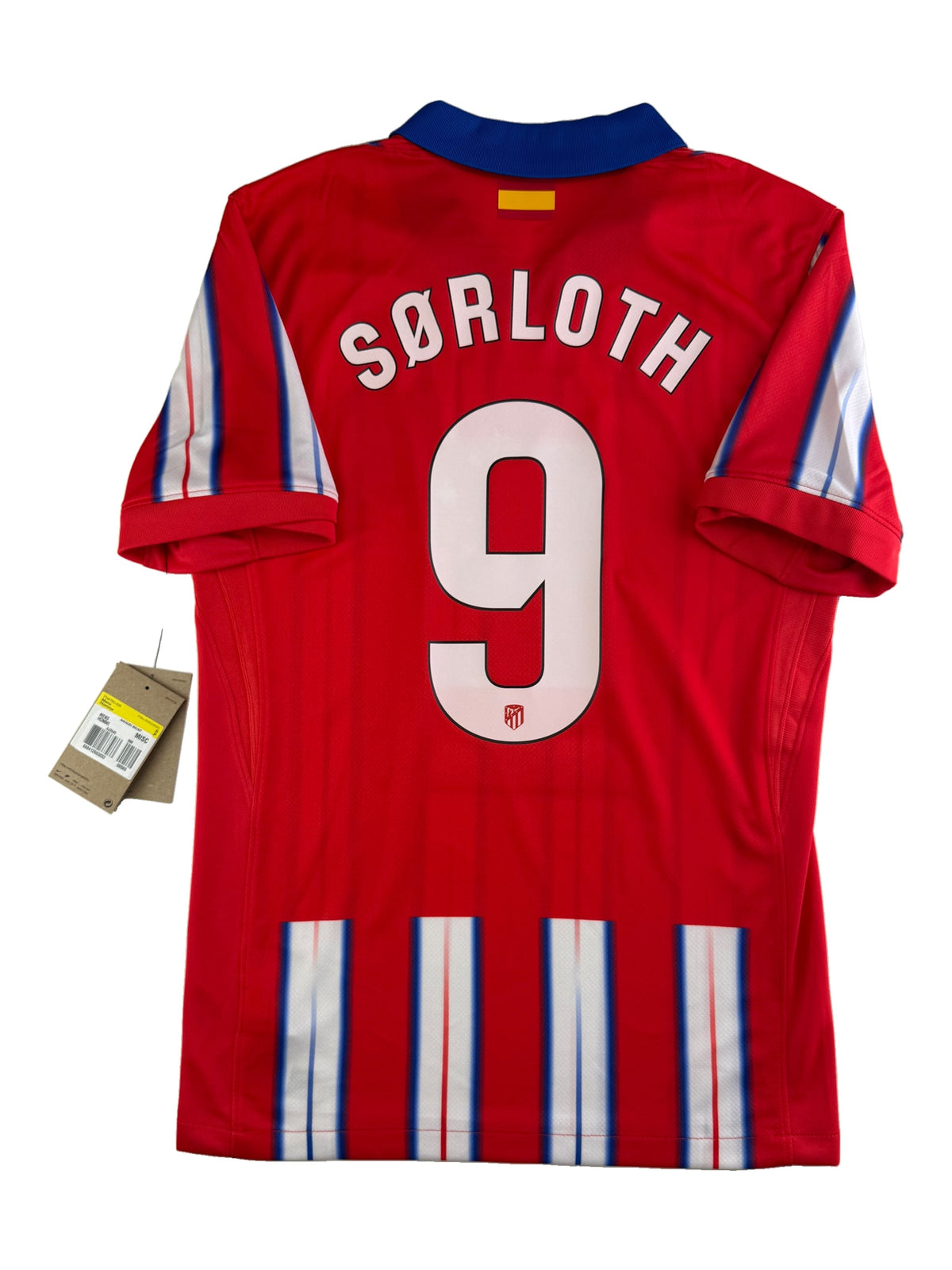 Alexander Sørloth Atlético Madrid 24/25 - S · bagside