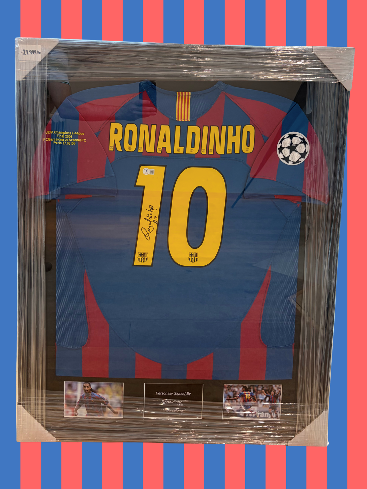 Ronaldinho Barcelona 05/06 SIGNIERT