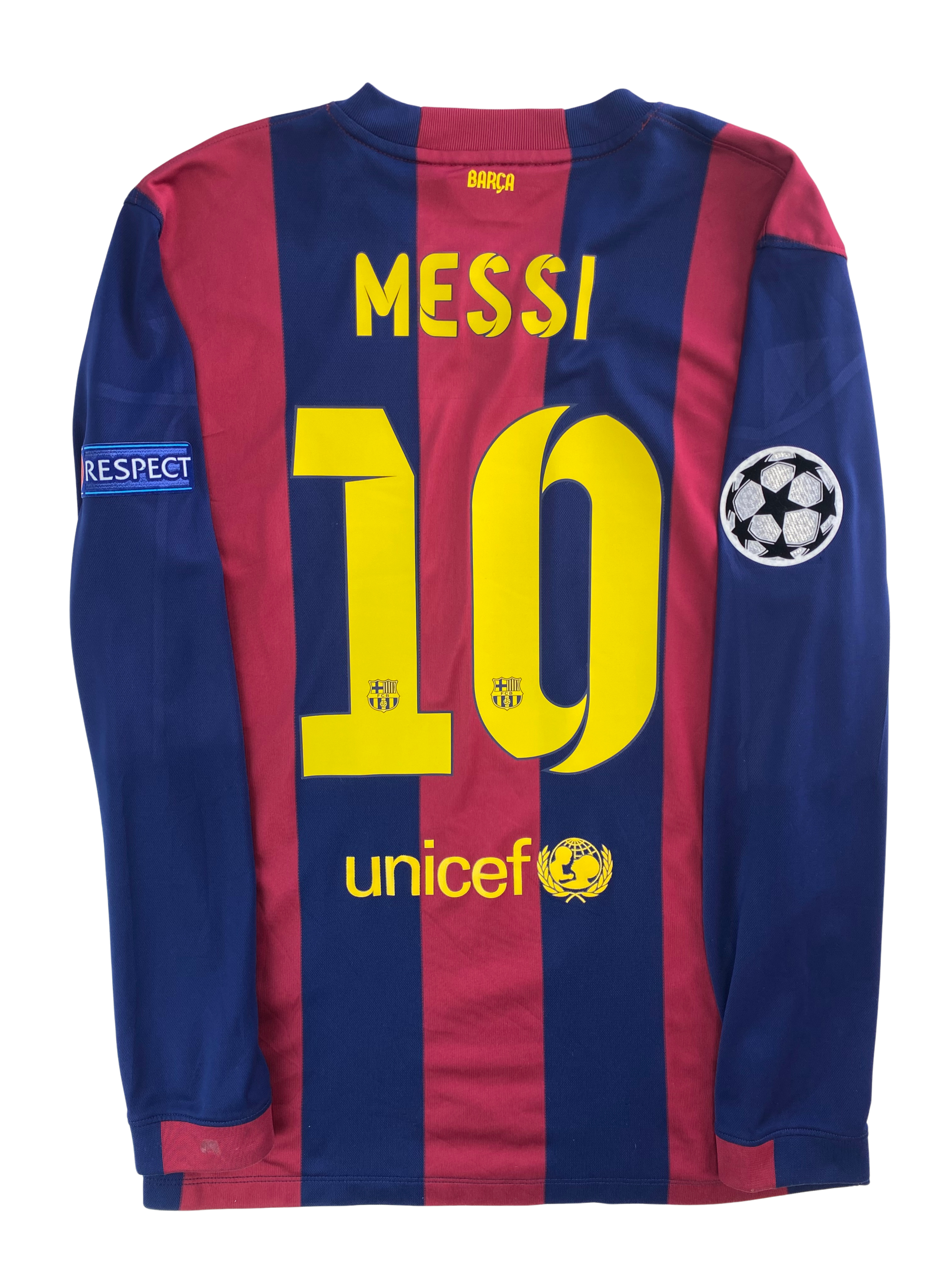 Lionel Messi FC Barcelona 14/15 FINALPRINT - L